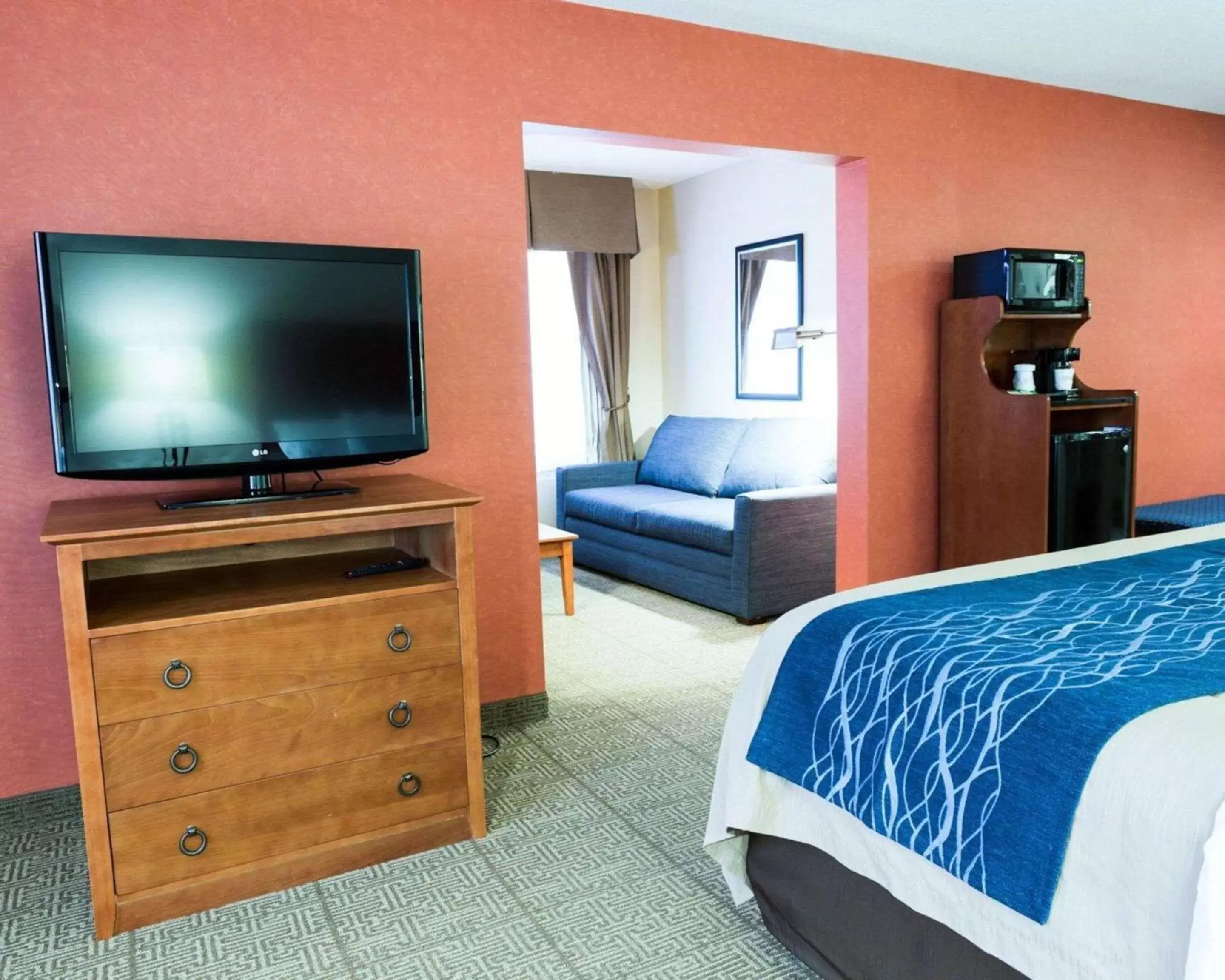 Photo of the whole room, TV/Entertainment Center in Comfort Inn Civic Center