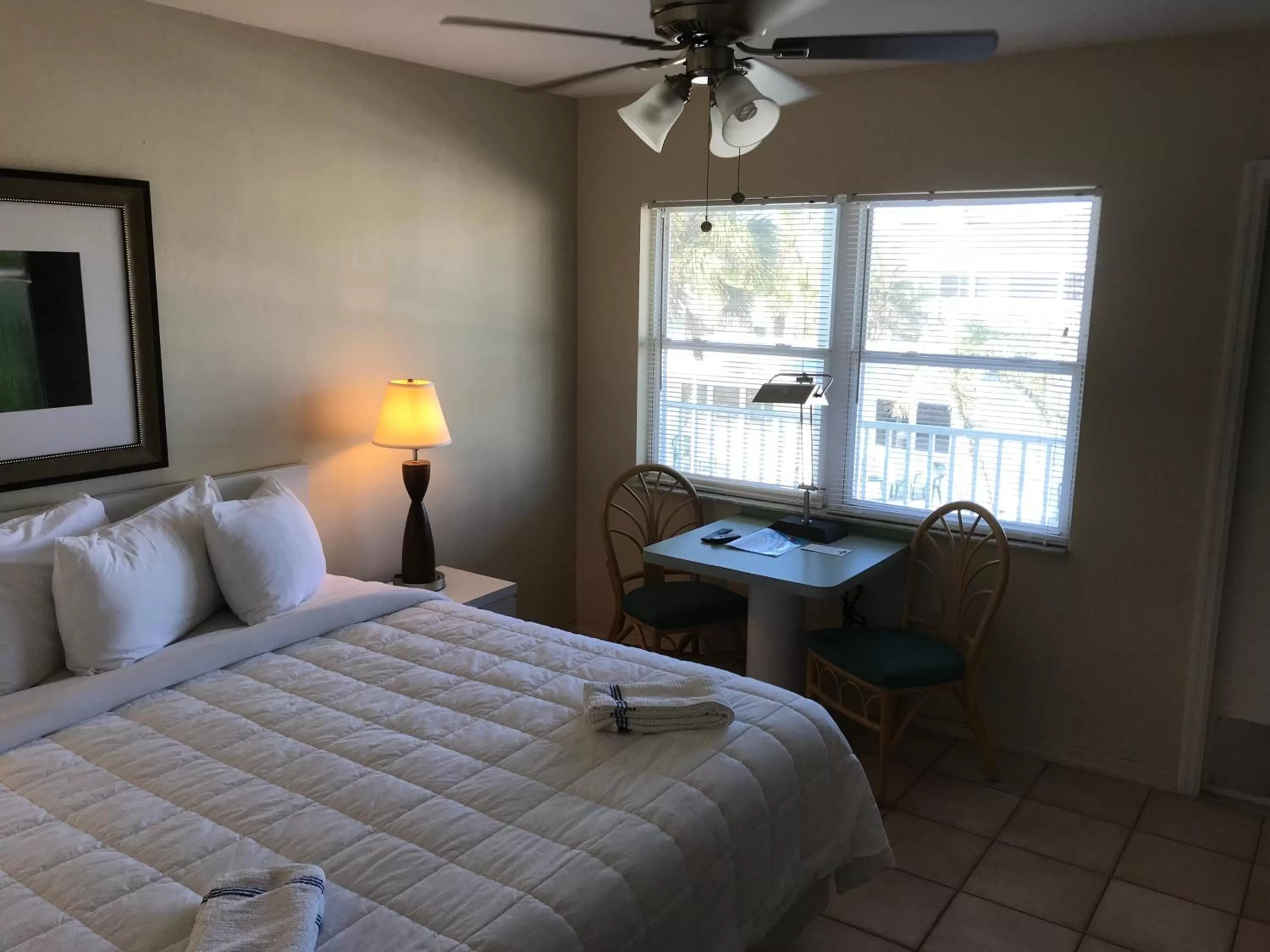 Bed in Miramar Resort