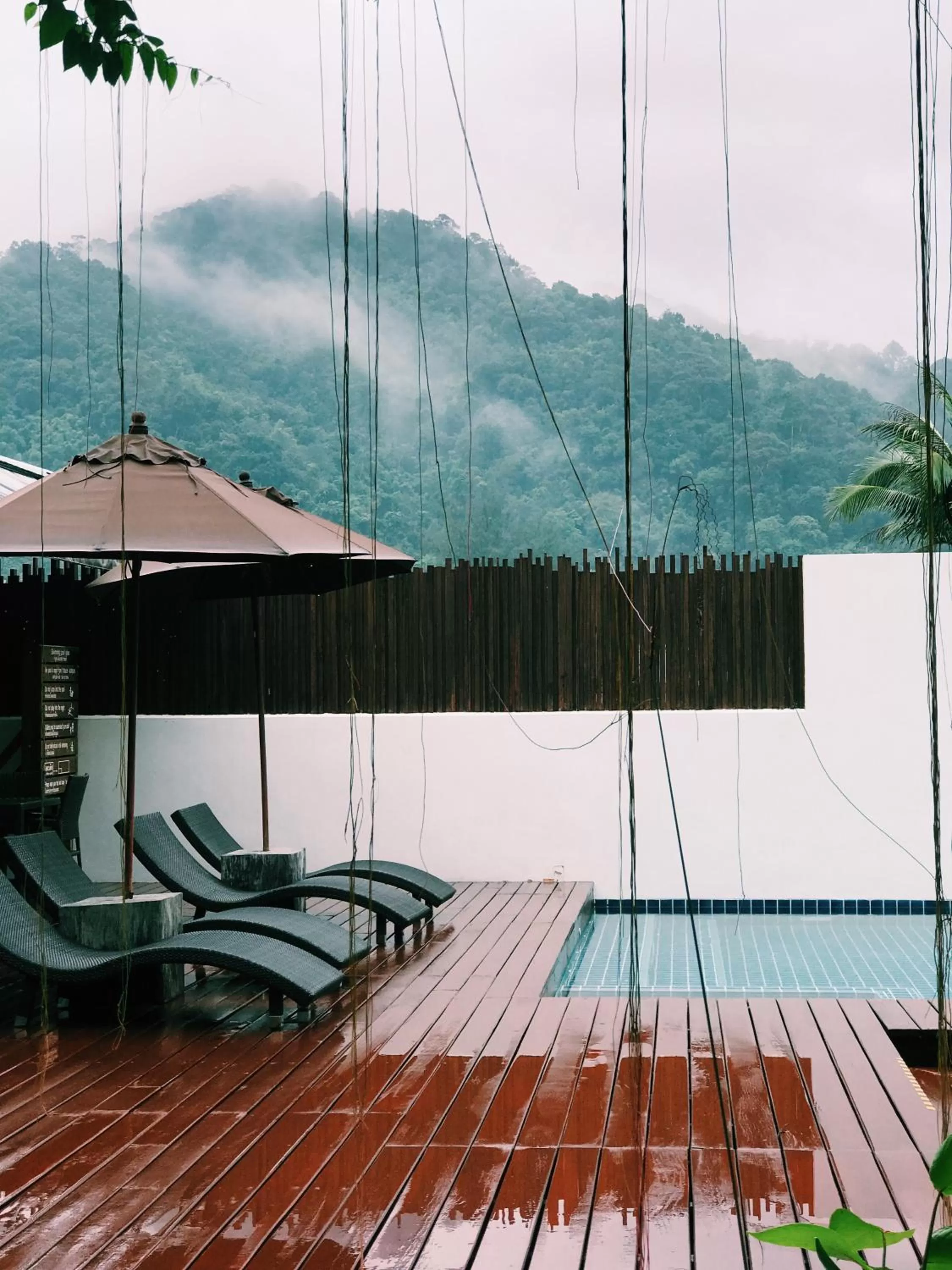 Mountain view in Numsai Khaosuay Resort