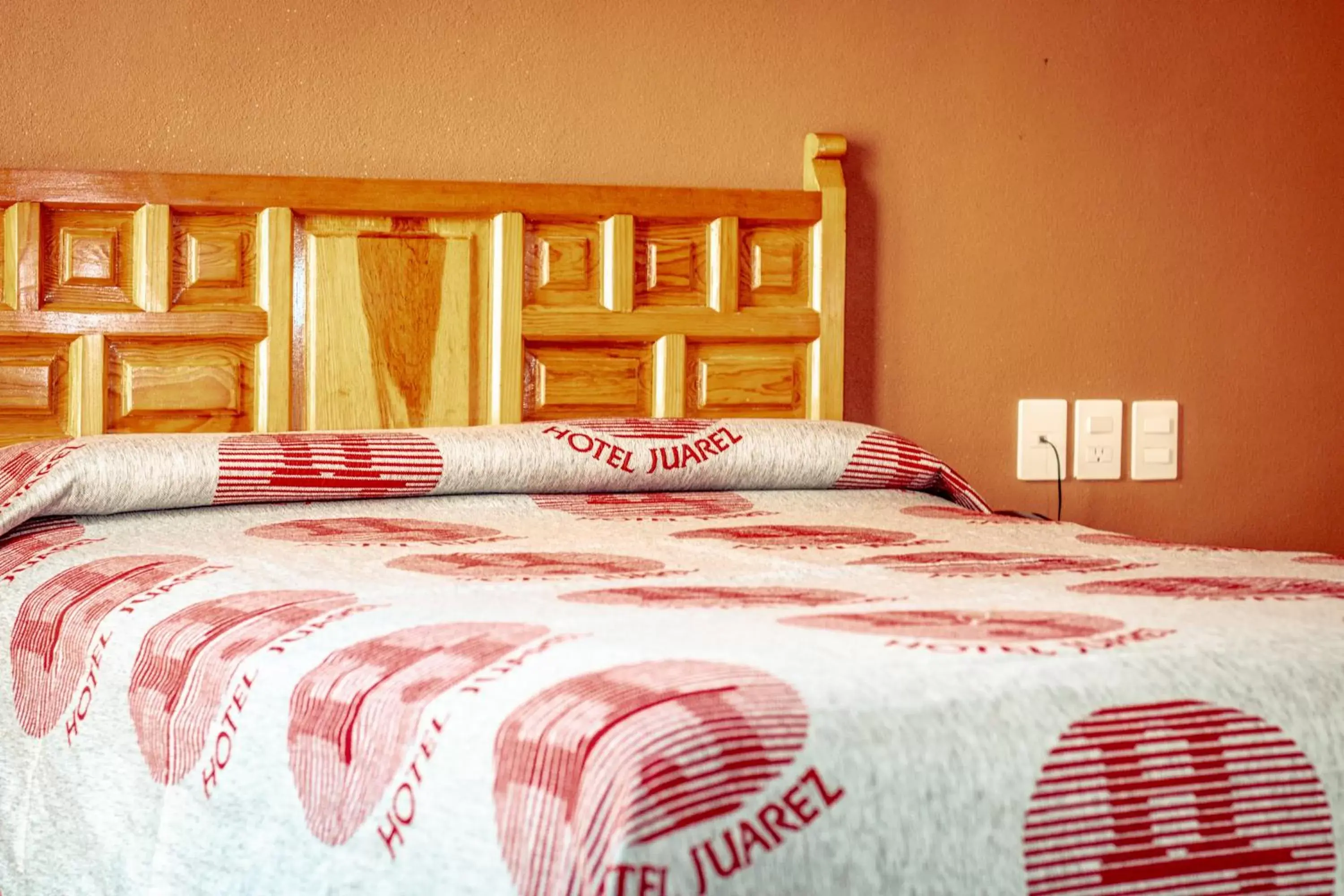 Bed in Hotel Juarez