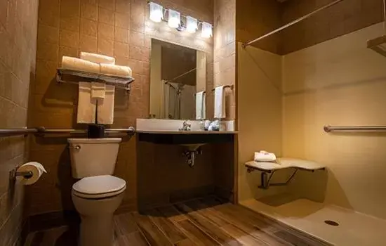Bathroom in The Mill Casino Hotel