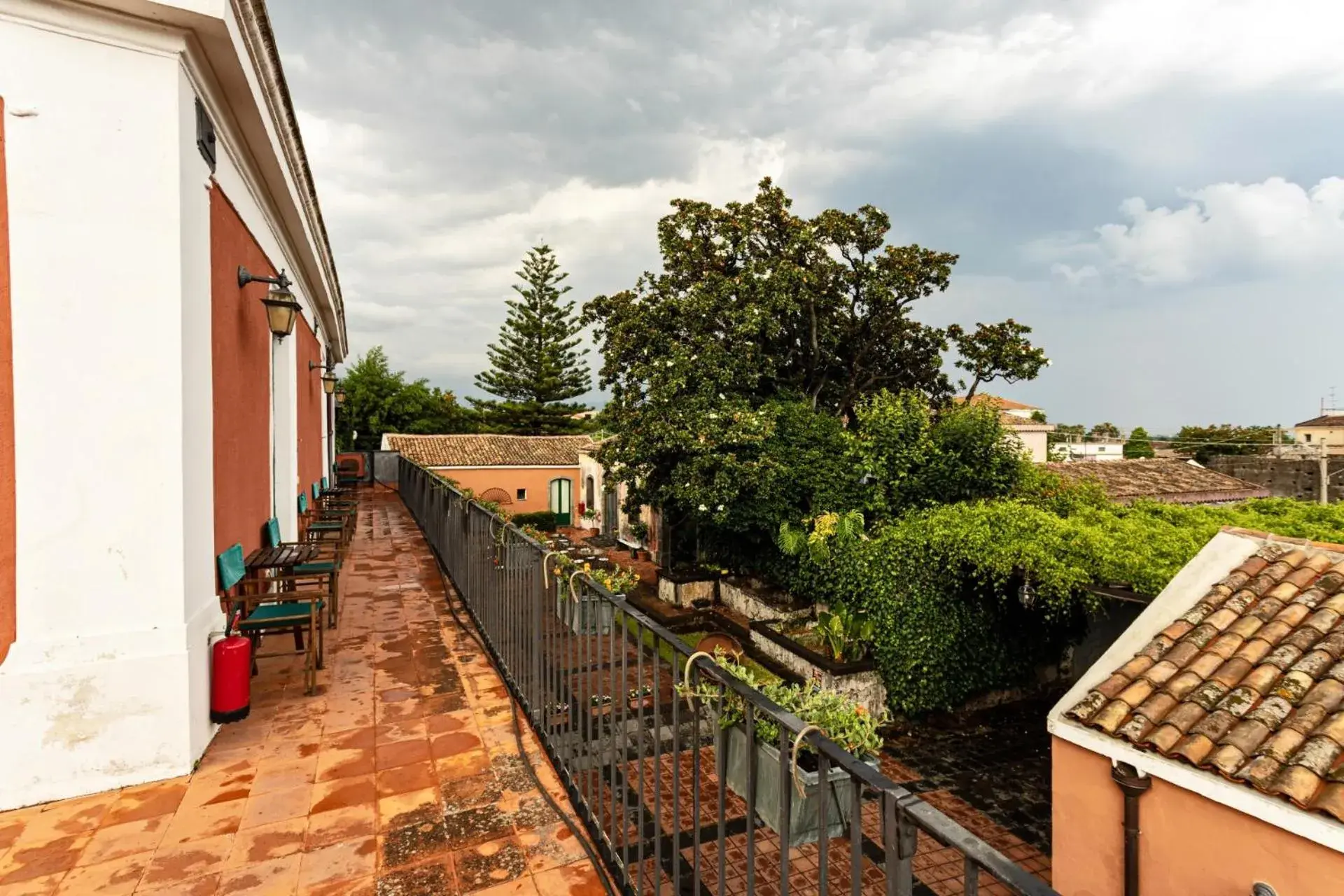 Balcony/Terrace in Etna Hotel