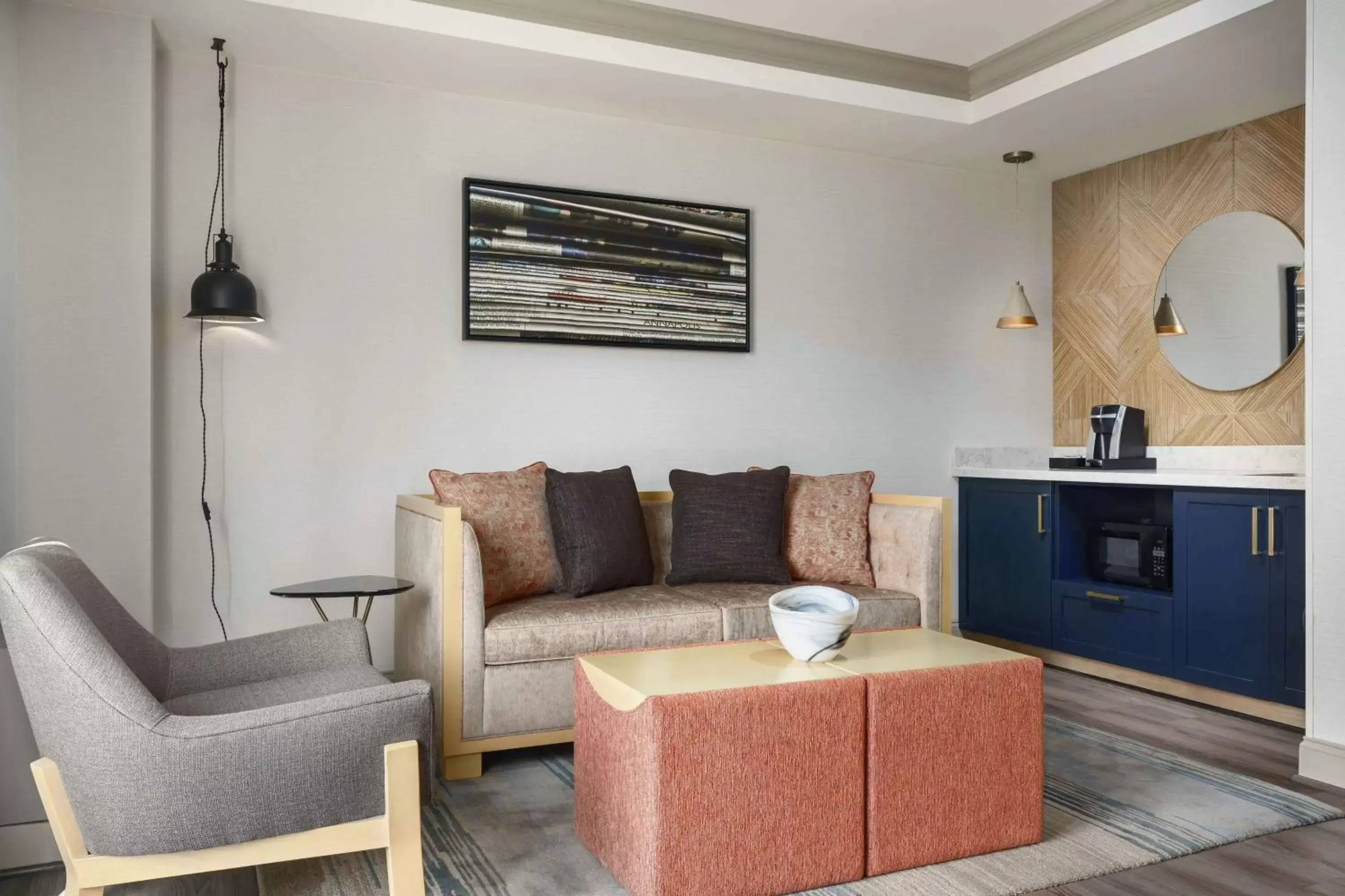 Living room, Seating Area in Hilton Garden Inn Annapolis Downtown