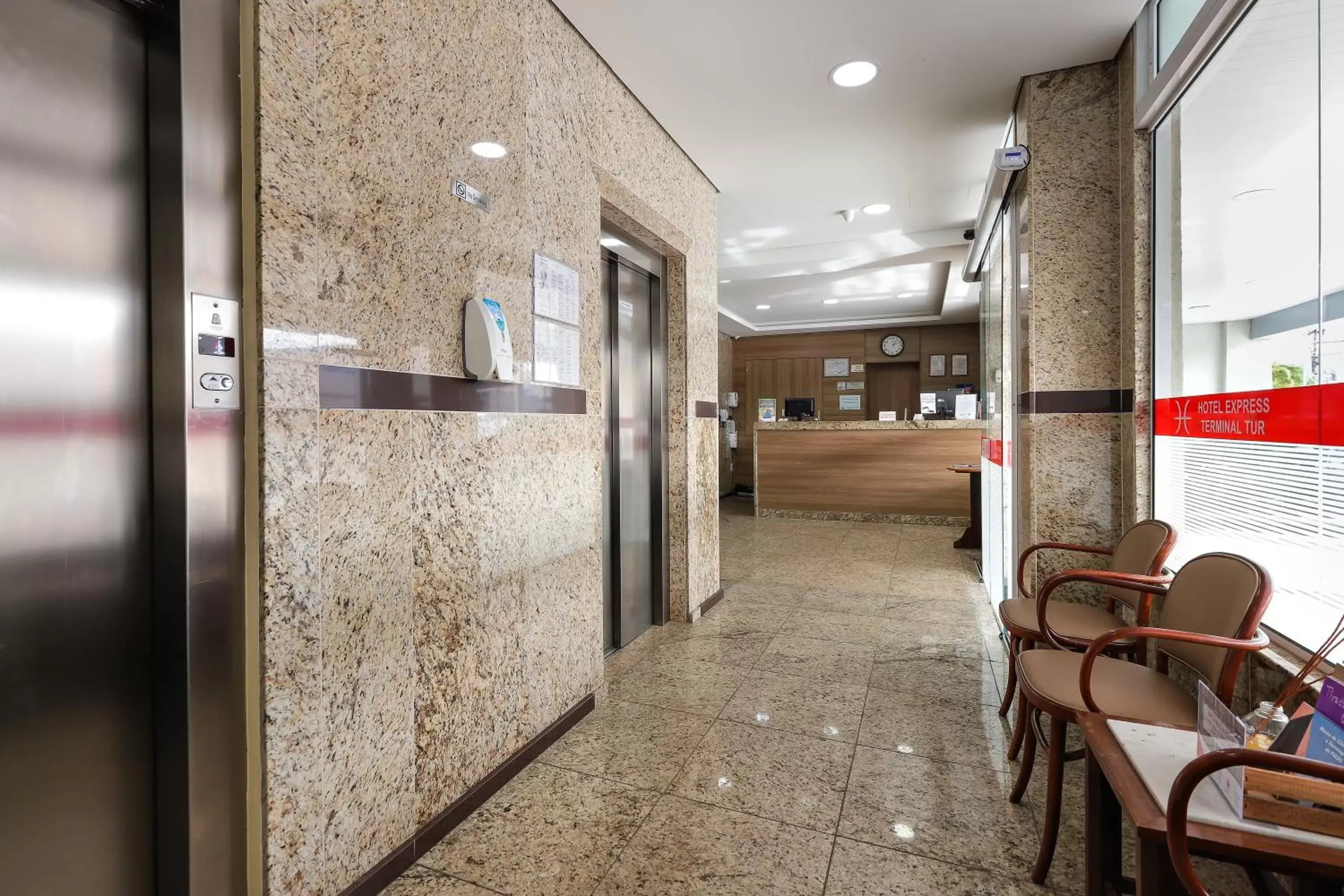 Lobby or reception, Lobby/Reception in Hotel Express Terminal Tur - Rodoviária Porto Alegre