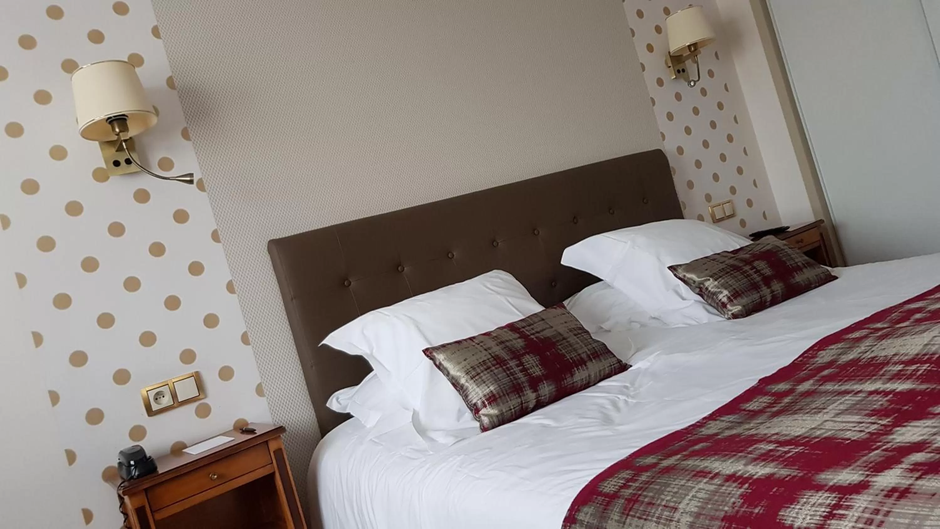 Bed in Hotel de Champagne