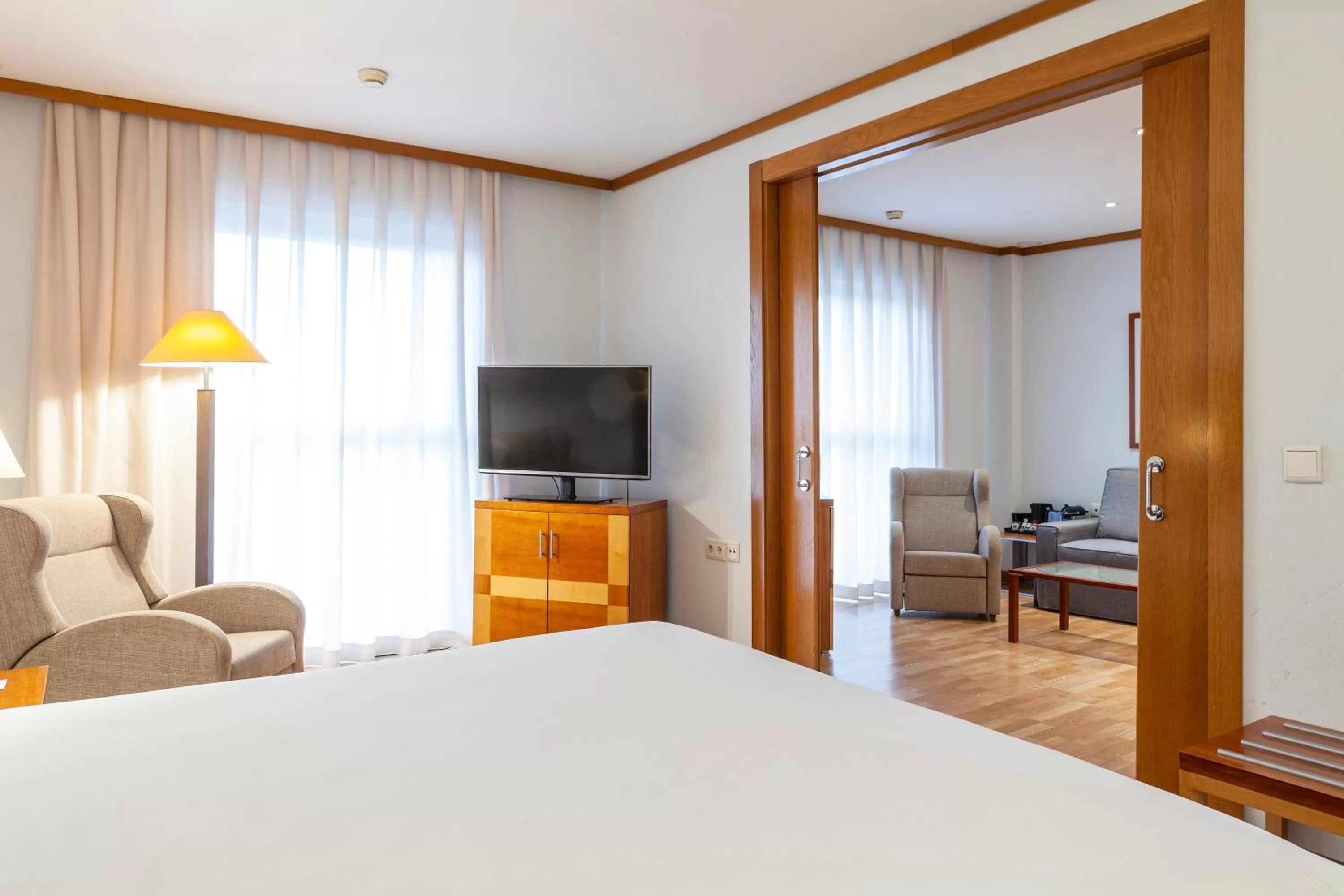 Coffee/tea facilities, Bed in Senator Parque Central