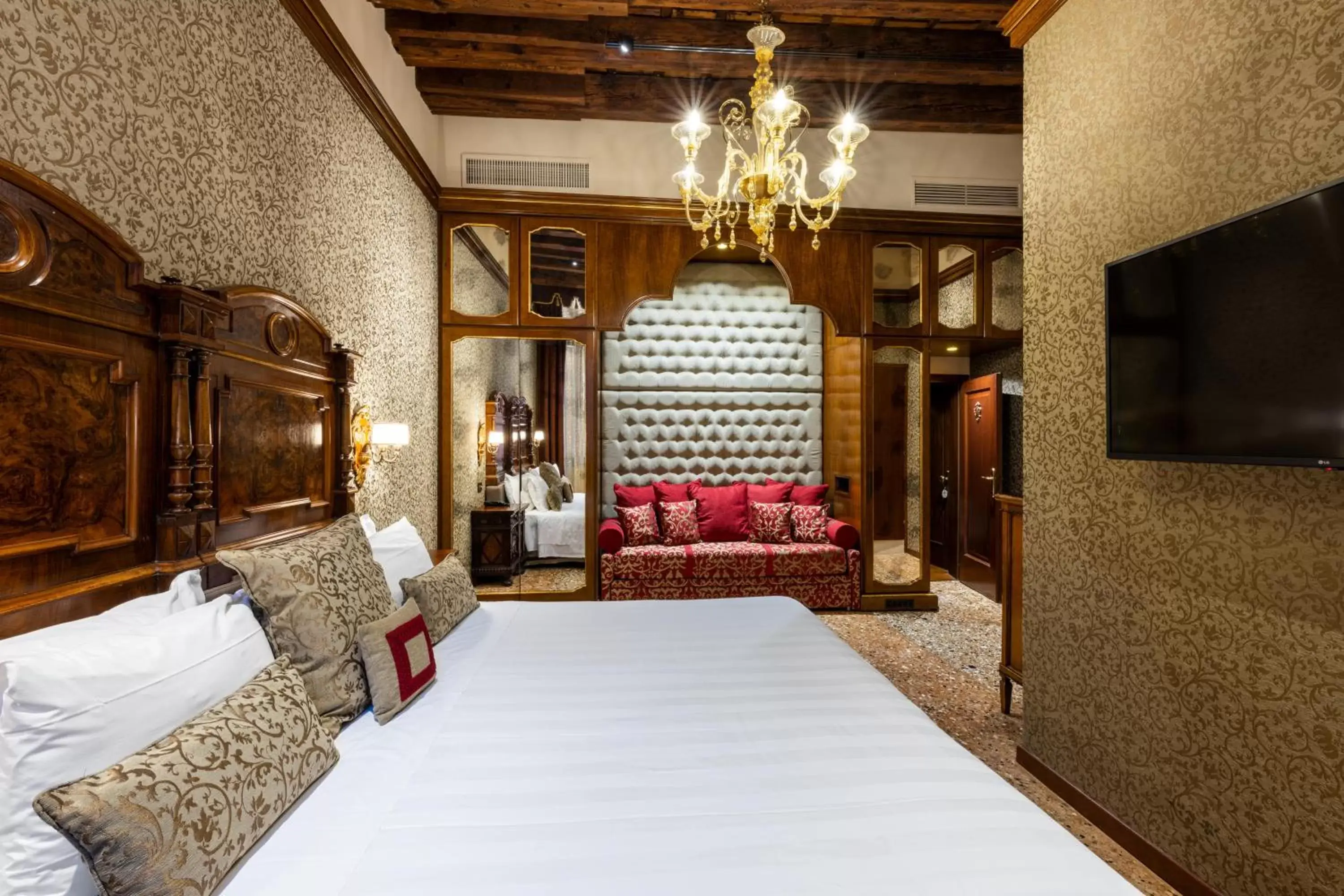 Bedroom in Hotel Palazzo Priuli