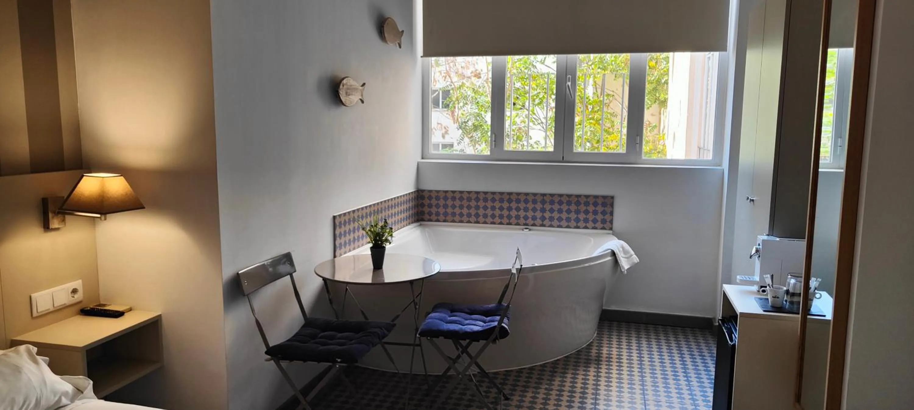 Bed in Hotel San Lorenzo Boutique Plaza