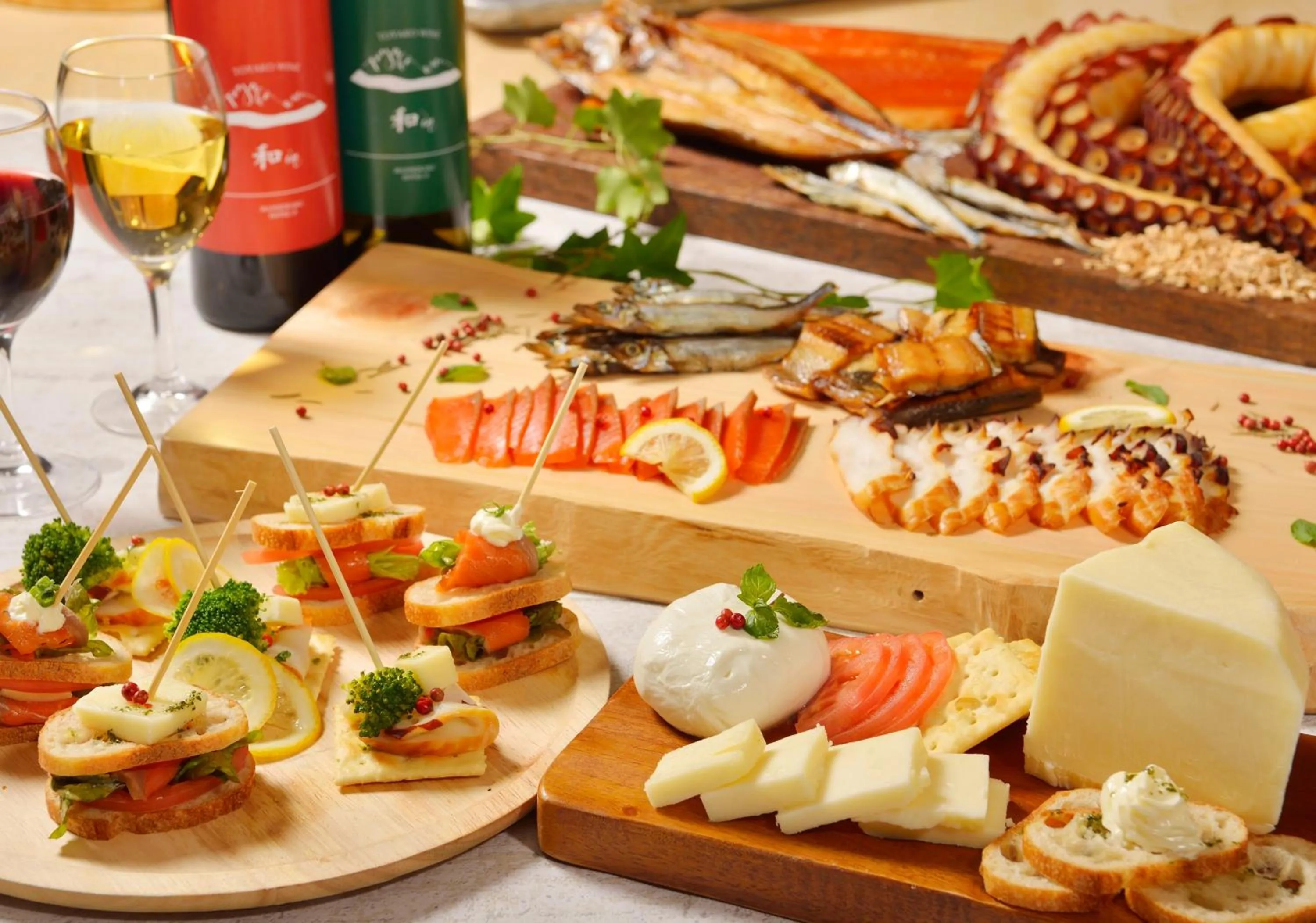 Meals in Toyako Manseikaku Hotel Lakeside Terrace