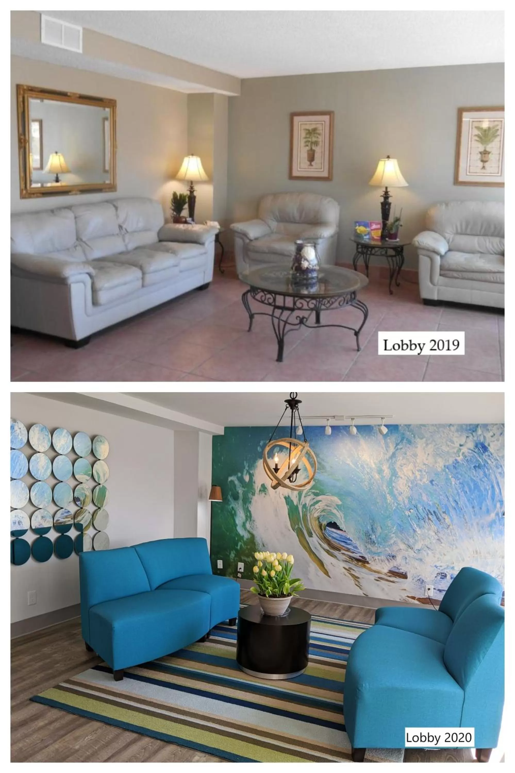 Lobby or reception, Bed in Tropical Seas Hotel