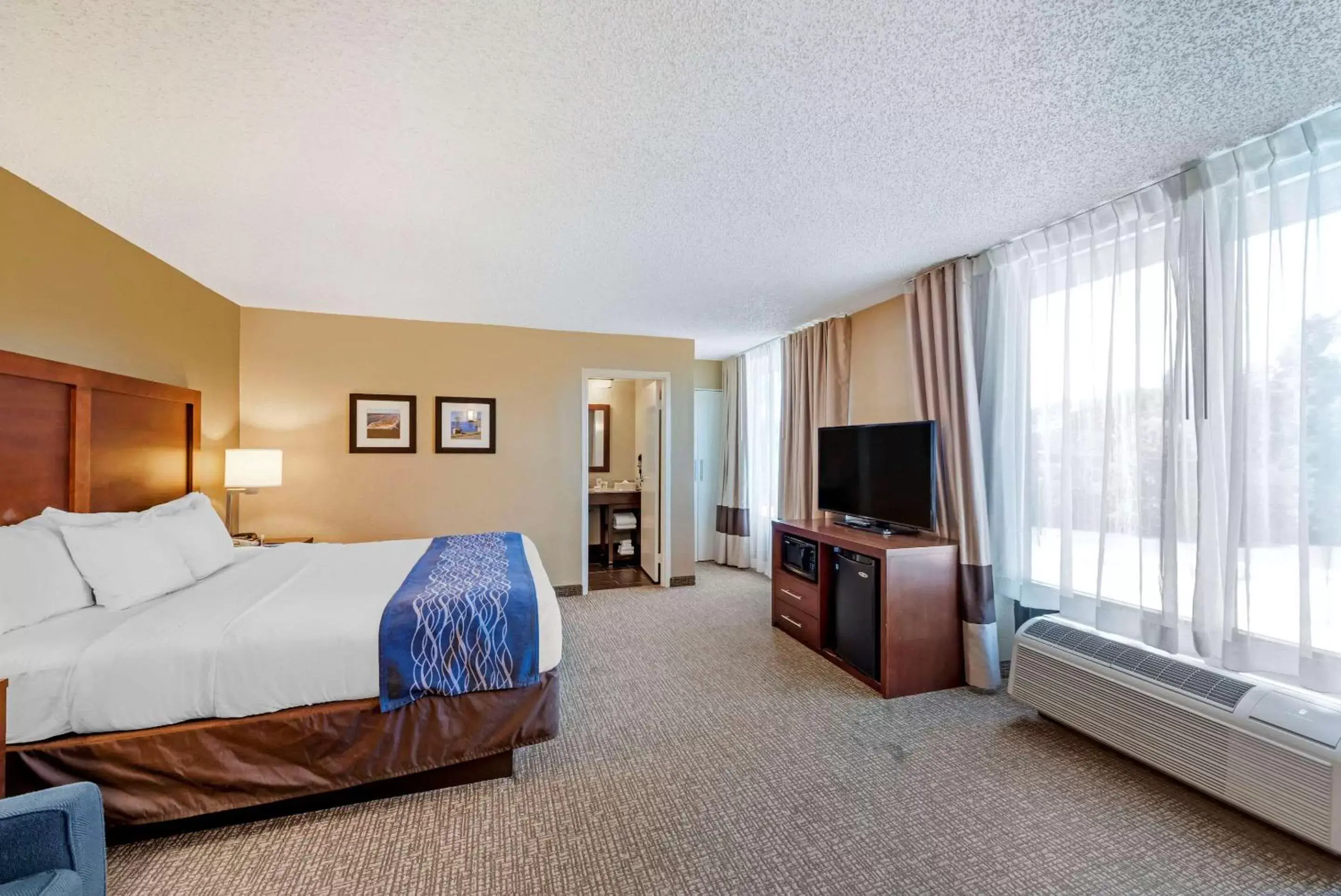 Photo of the whole room, TV/Entertainment Center in Comfort Inn Elizabeth City near University