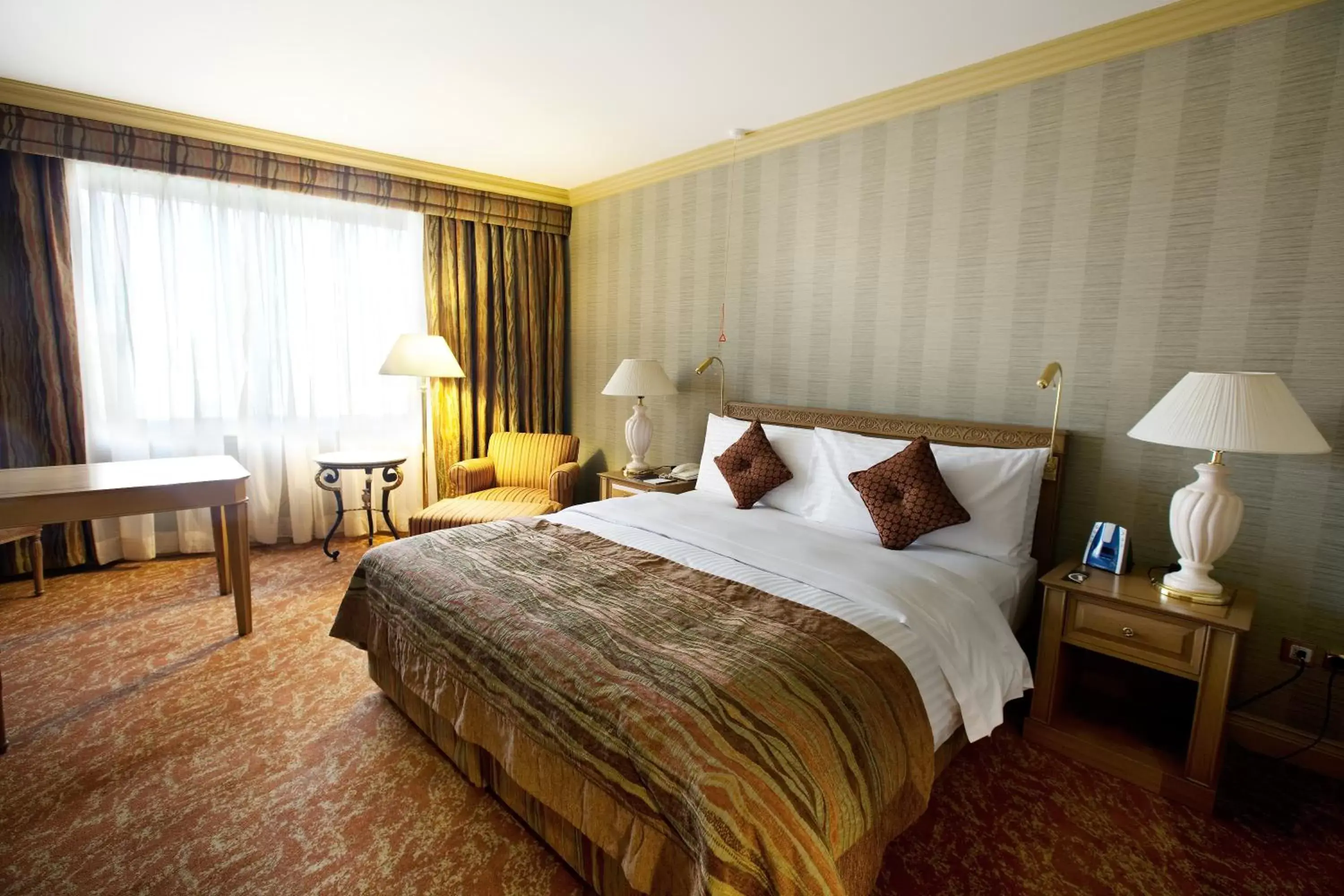 Bed in InterContinental Almaty, an IHG Hotel