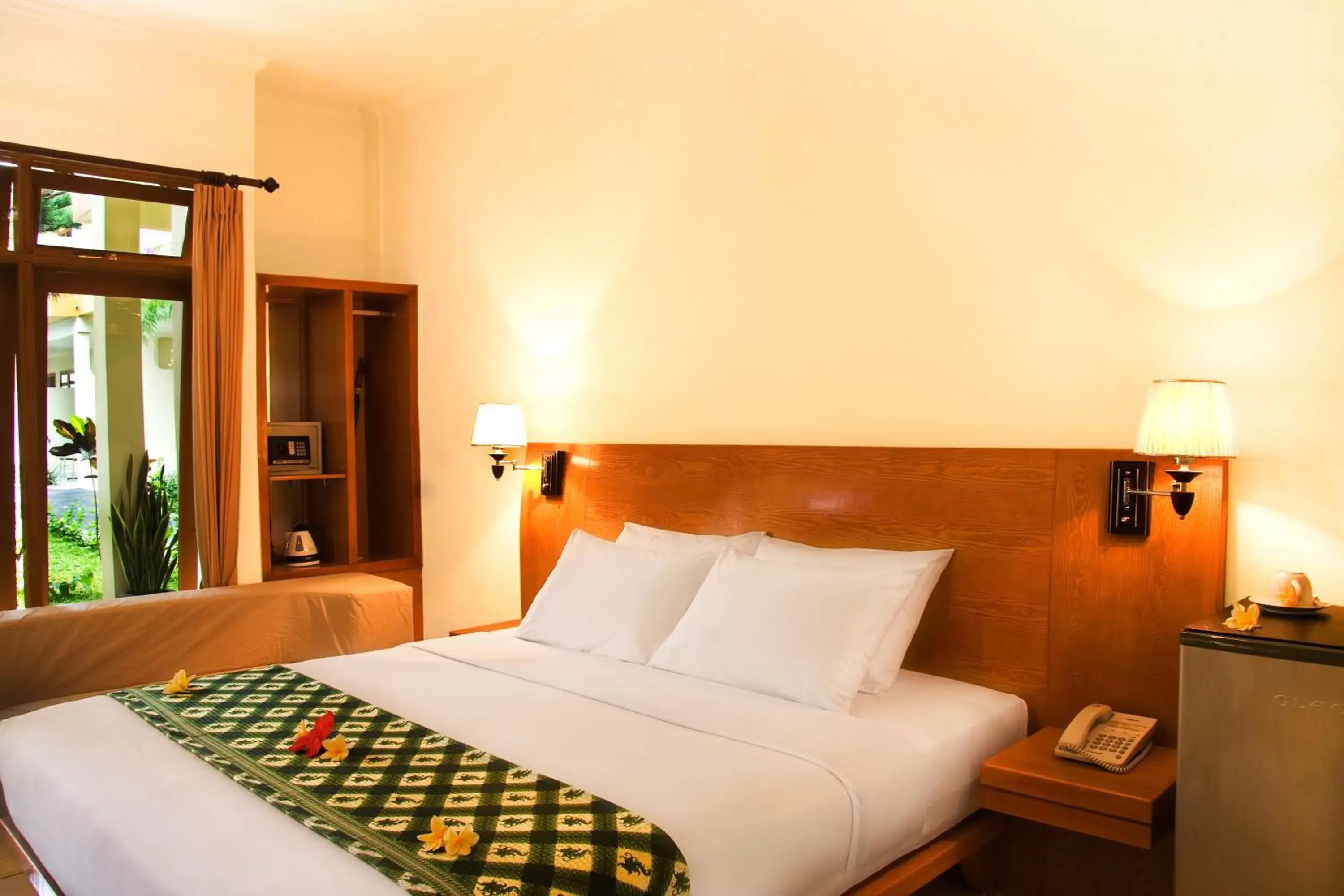 Bed in Febri's Hotel & Spa