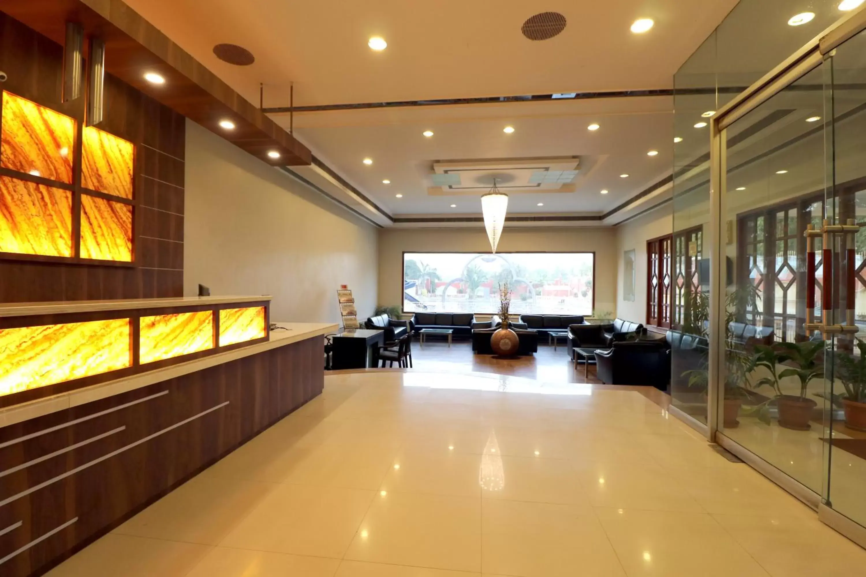 Lobby or reception in Hotel AGC