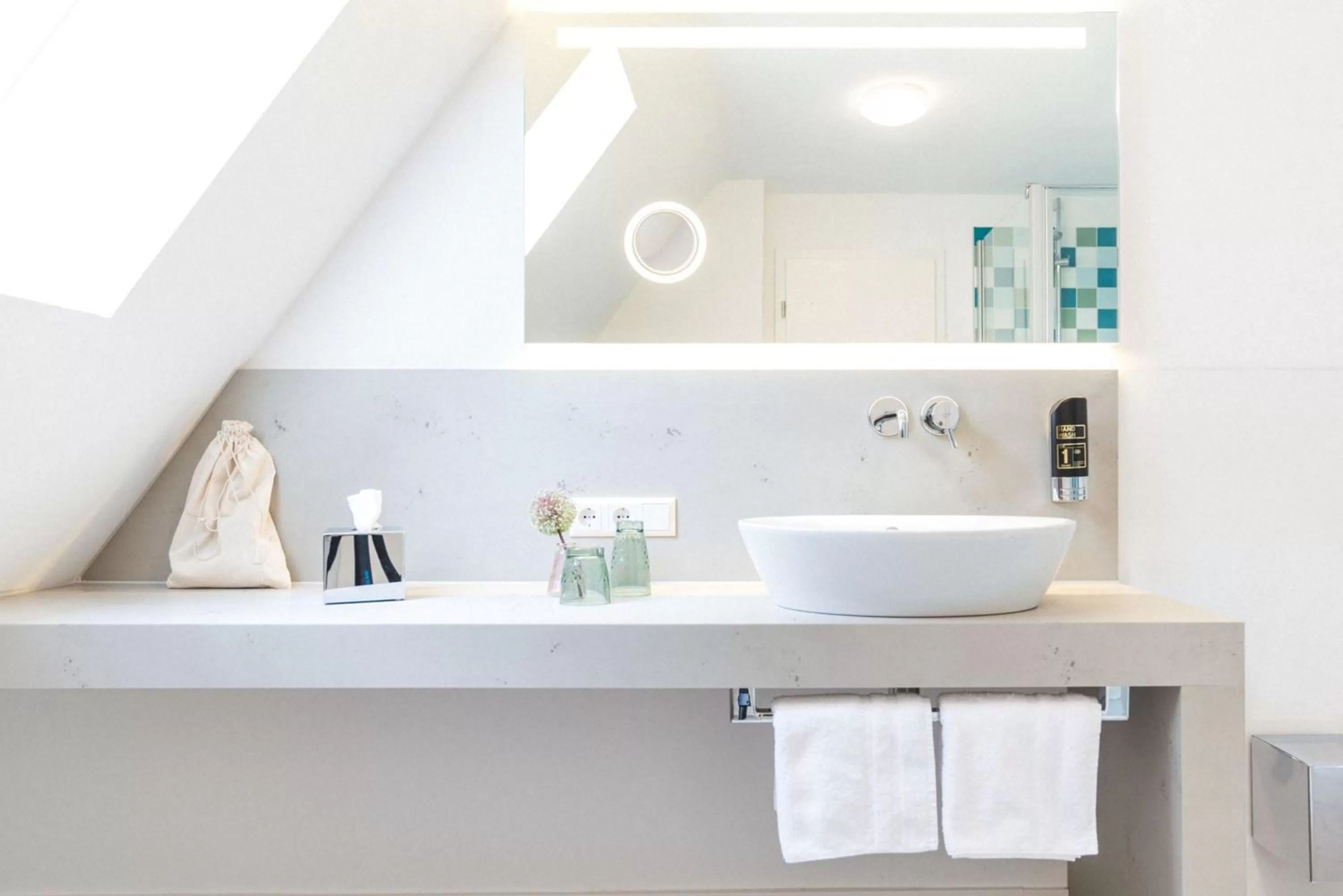 Bathroom in Ulmer Münster Hotel