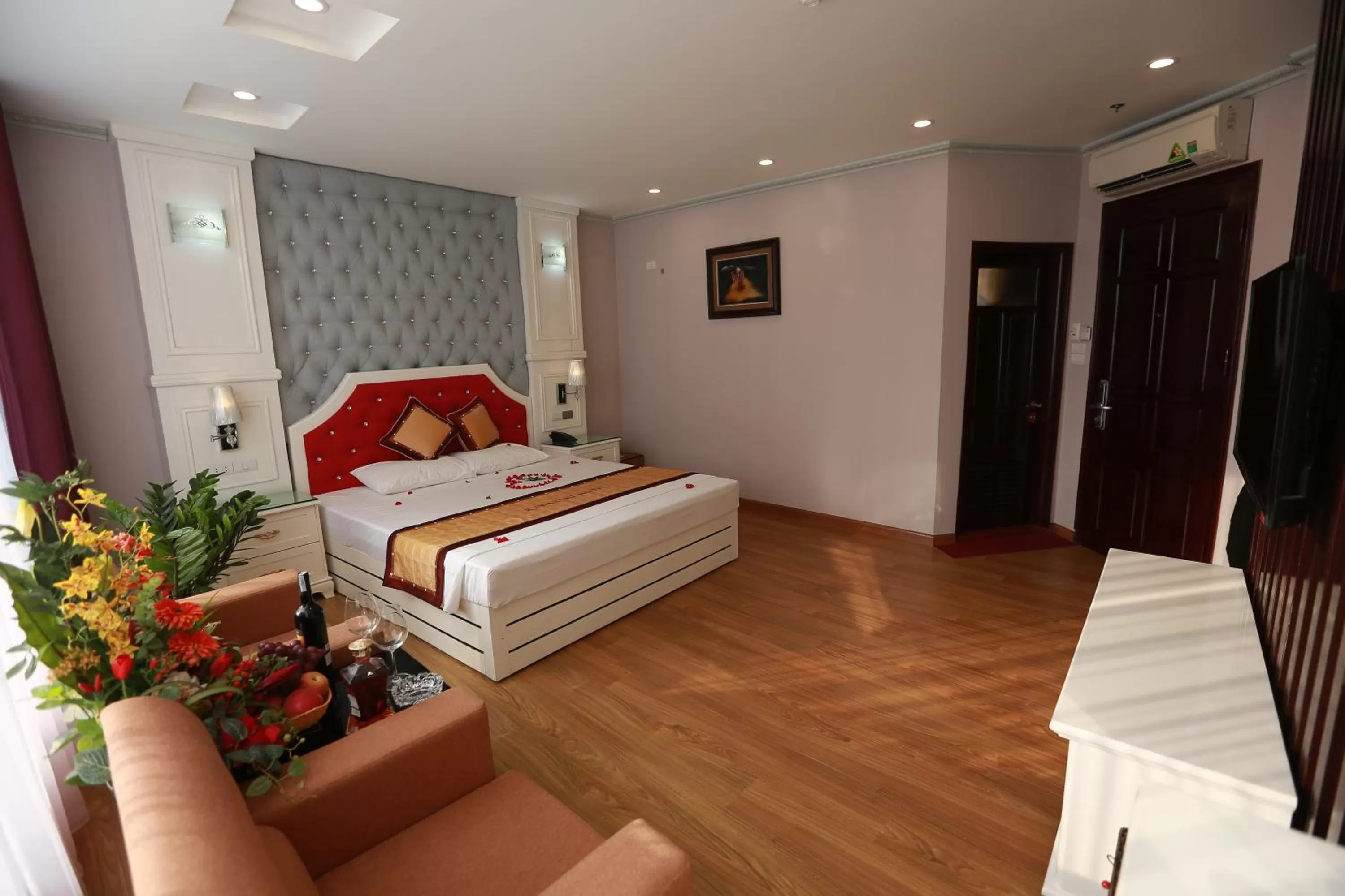 Bed in Kawasaki Hotel Cầu Giấy