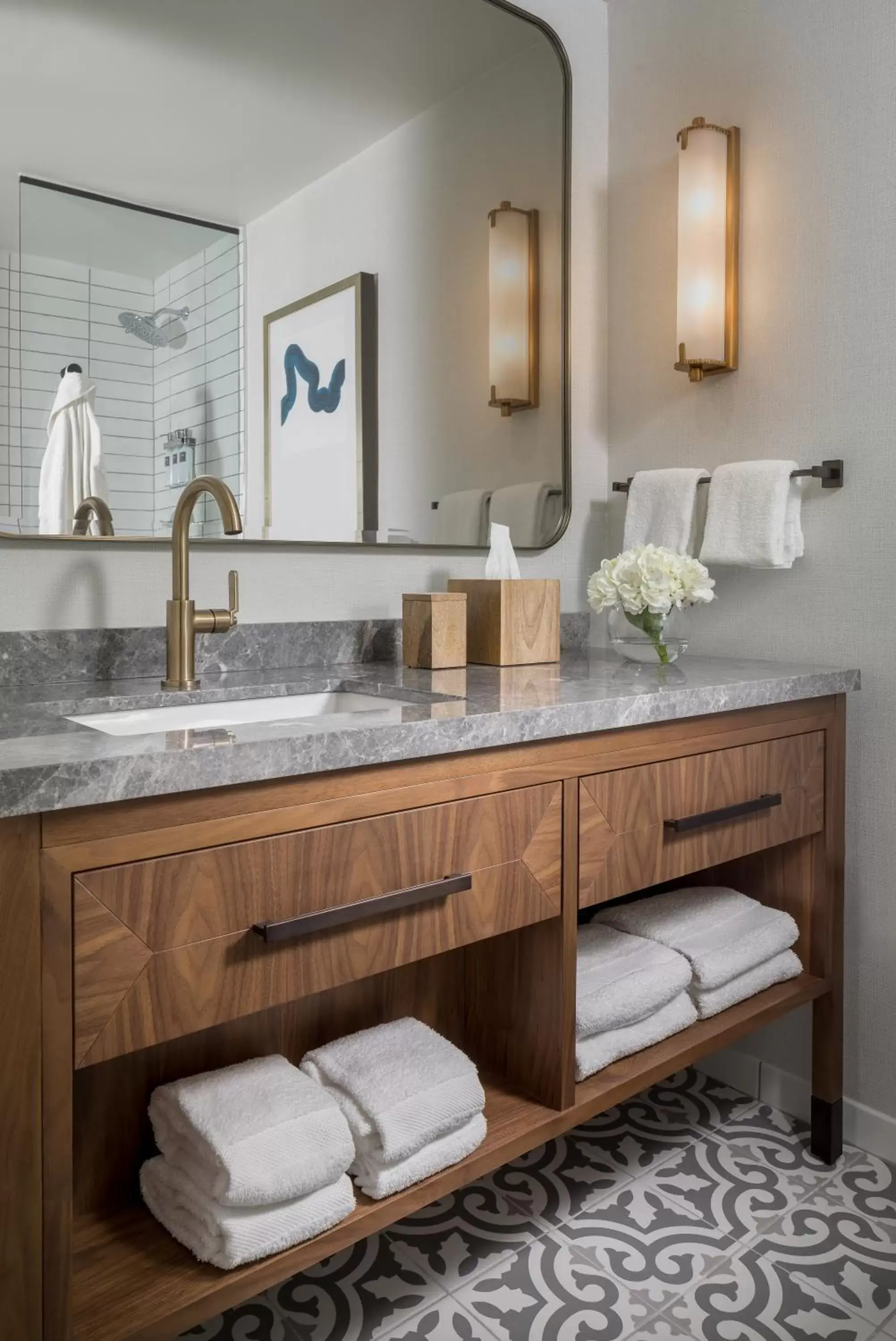 Bathroom in Omni La Mansion del Rio