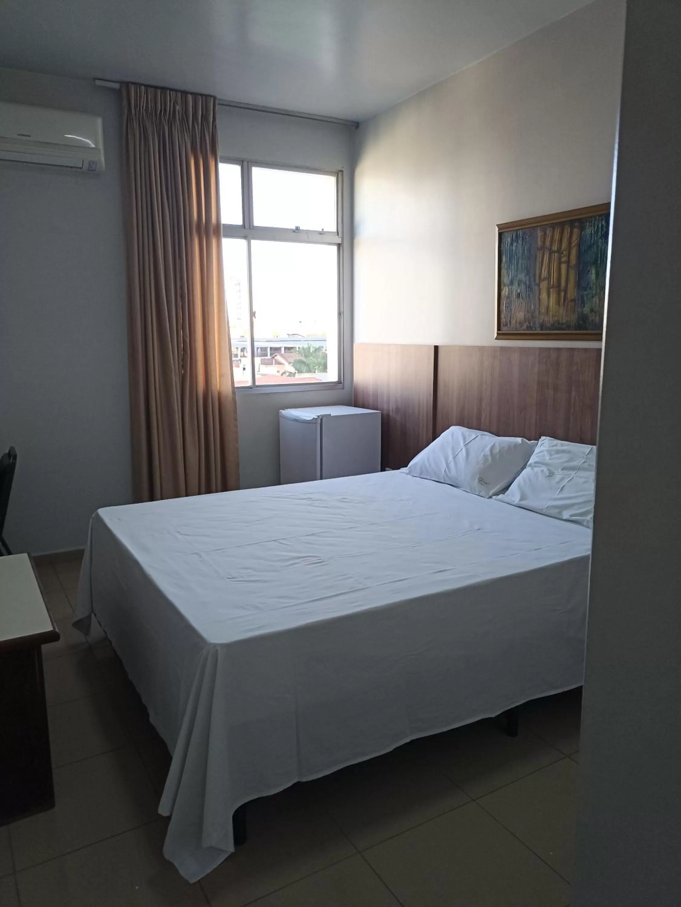 Bed in Hotel Oscar Econômico Montes Claros