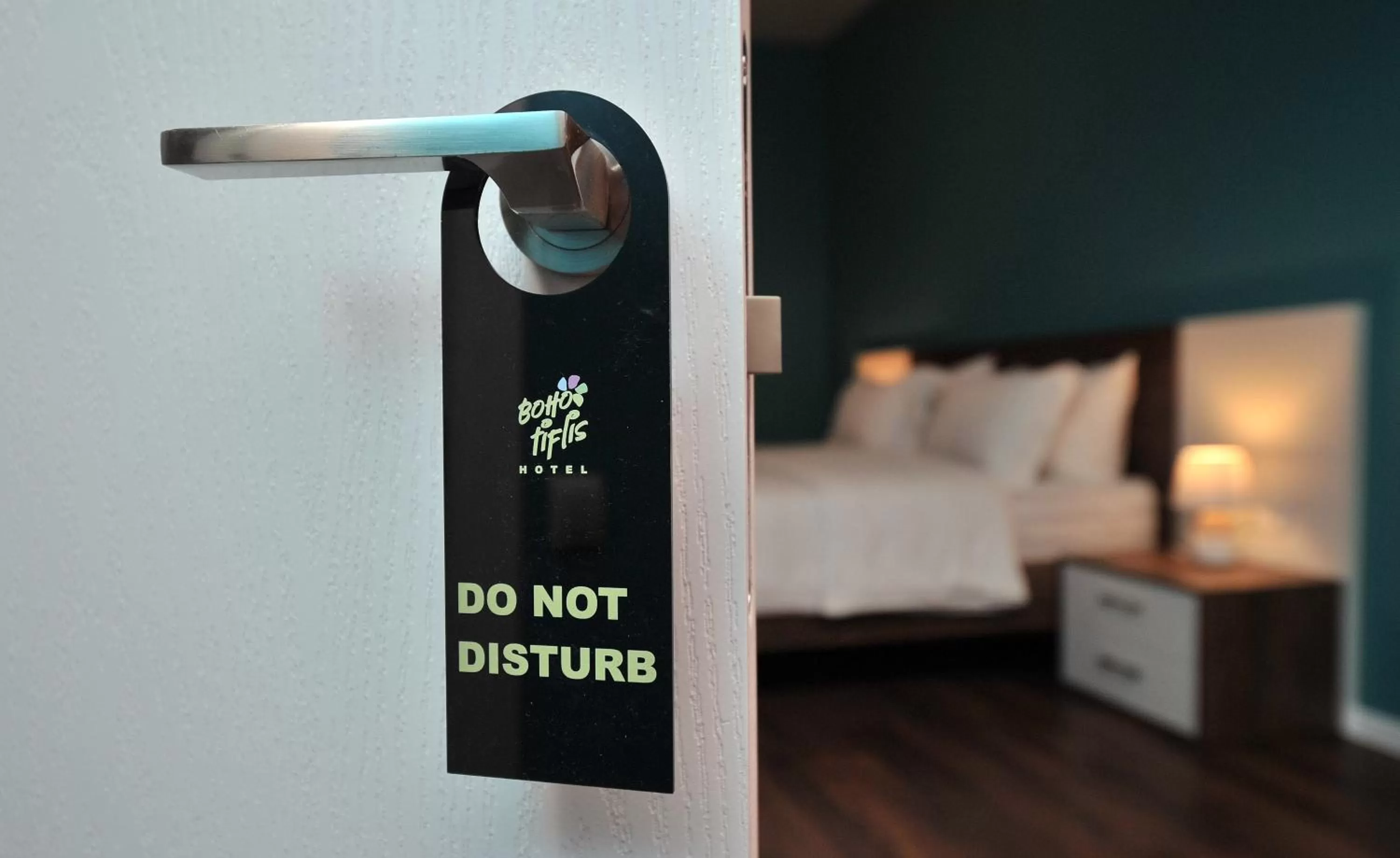 Property logo or sign, Bed in Boho Tiflis Hotel