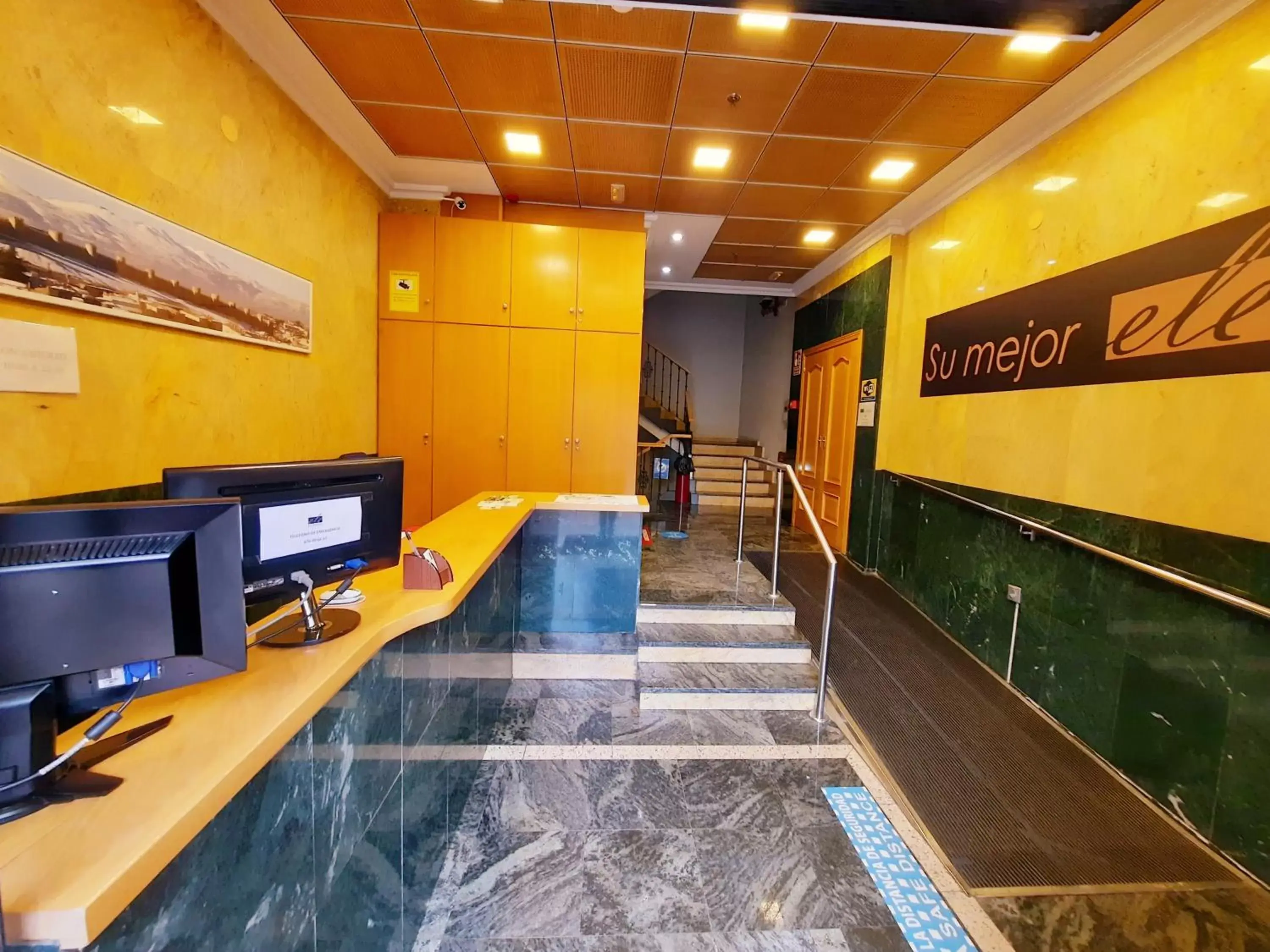 Lobby or reception in Ele Mirador de Santa Ana