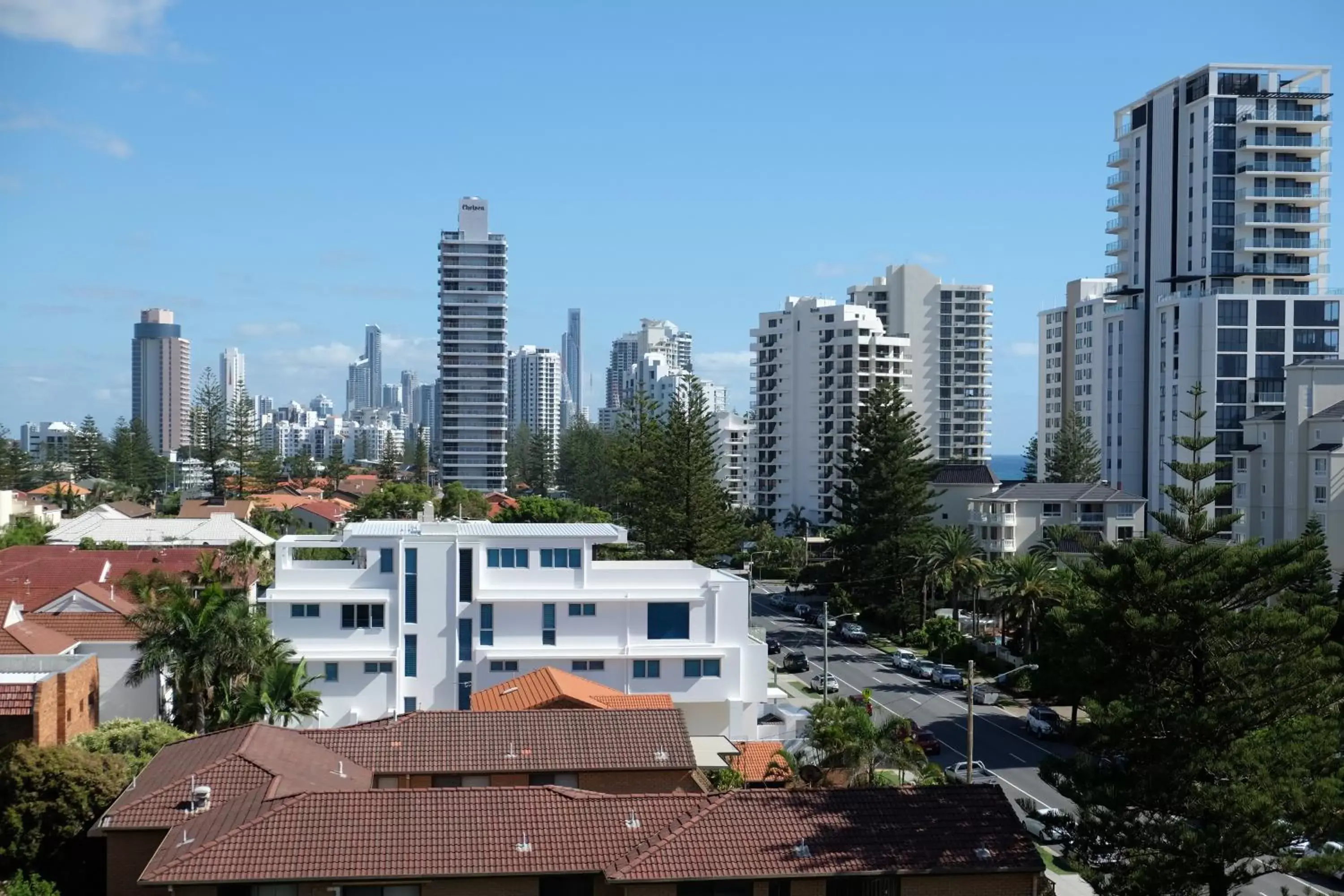 City view in Queensleigh Holiday Apartments