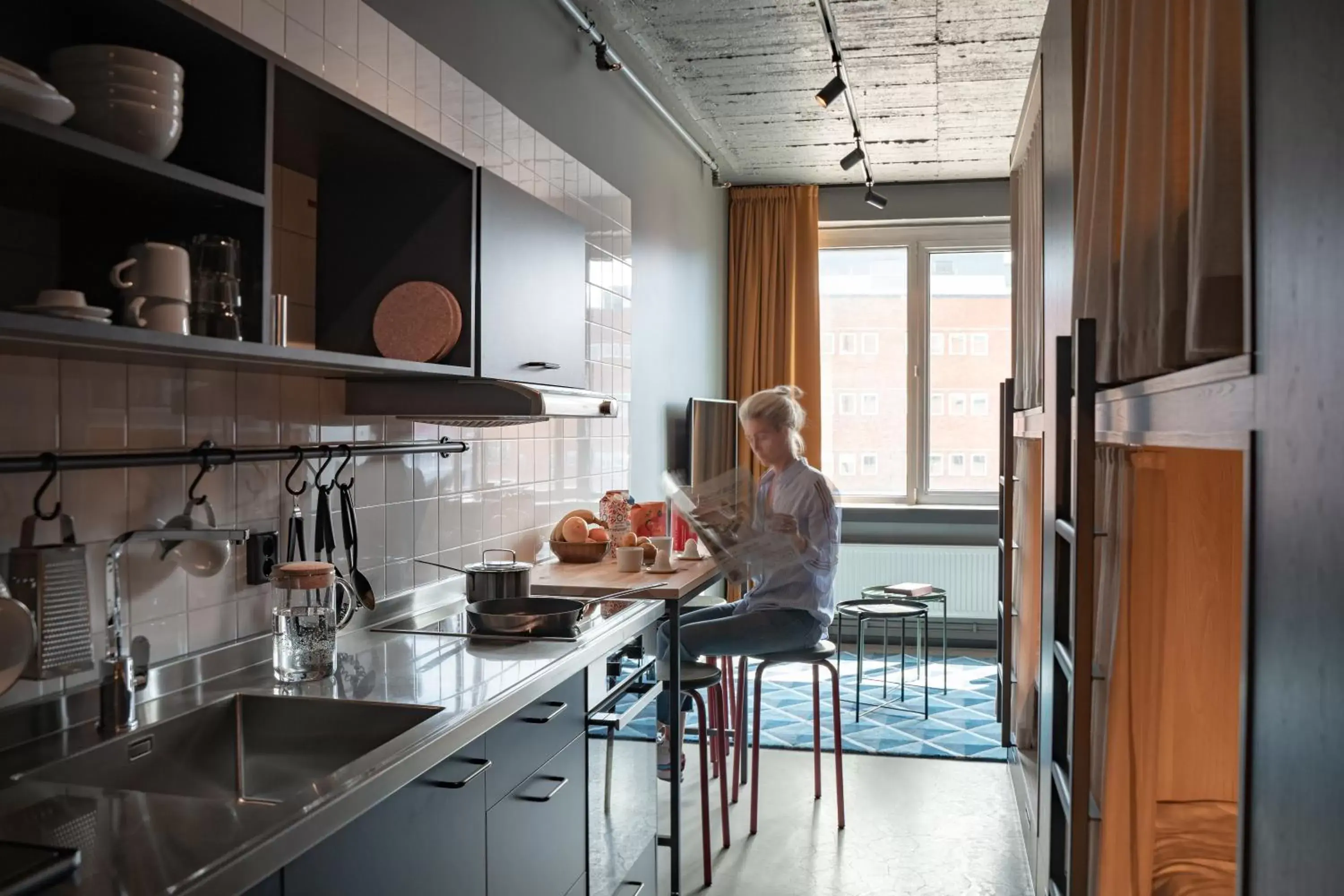 Kitchen or kitchenette, Kitchen/Kitchenette in Mornington Hotel Bromma