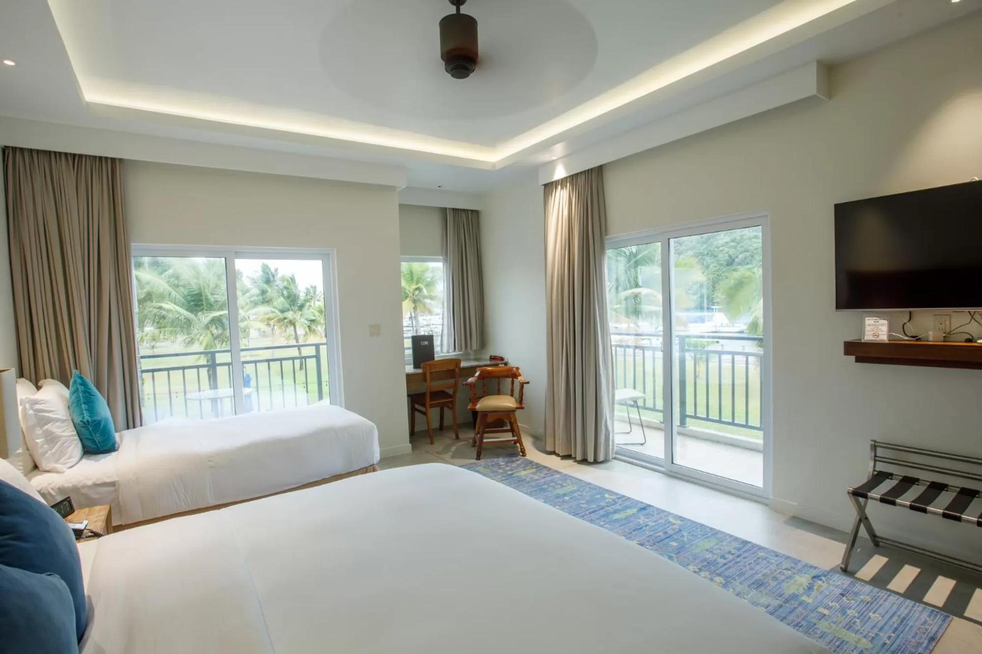 Bed in Cove Resort Palau