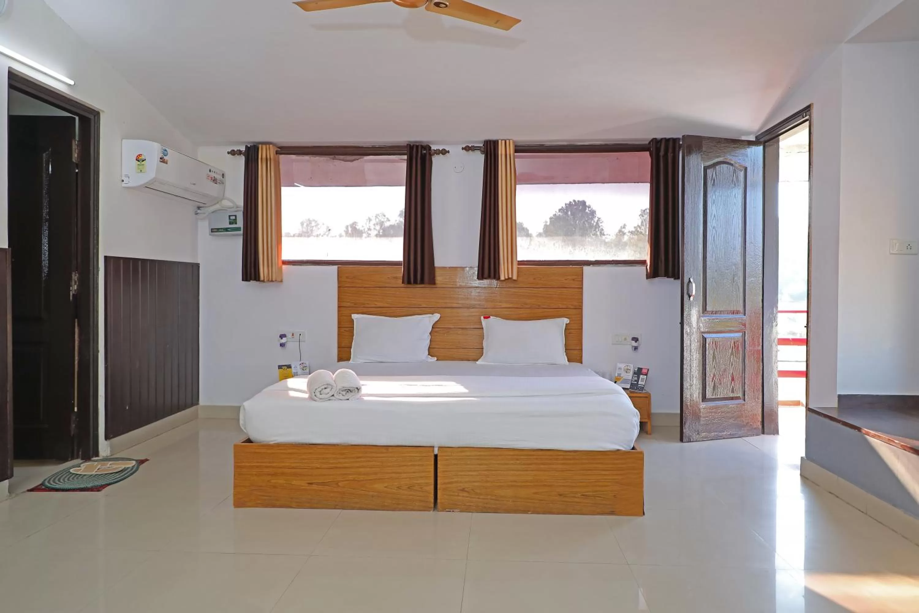 Photo of the whole room, Bed in Corbett Treat Resort By Atya Hotels