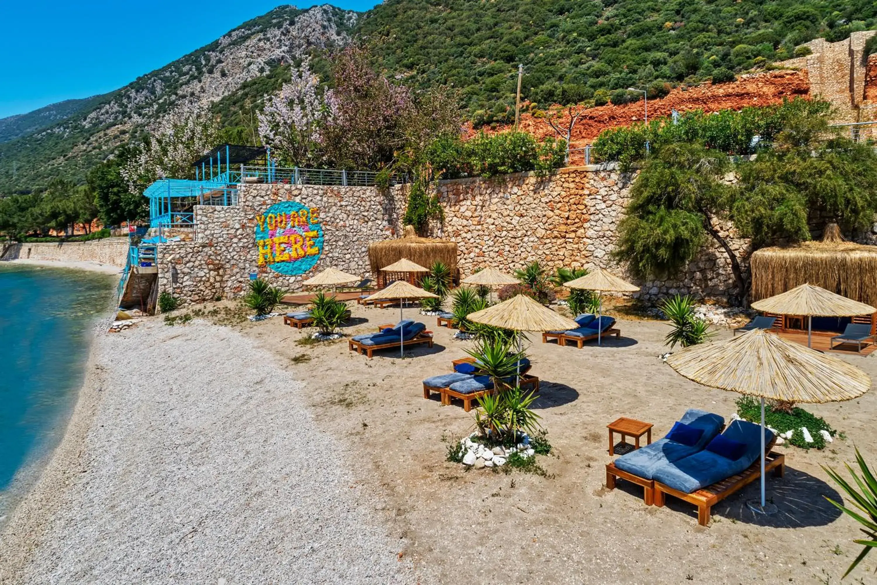 Beach in Doria Hotel & Yacht Club 