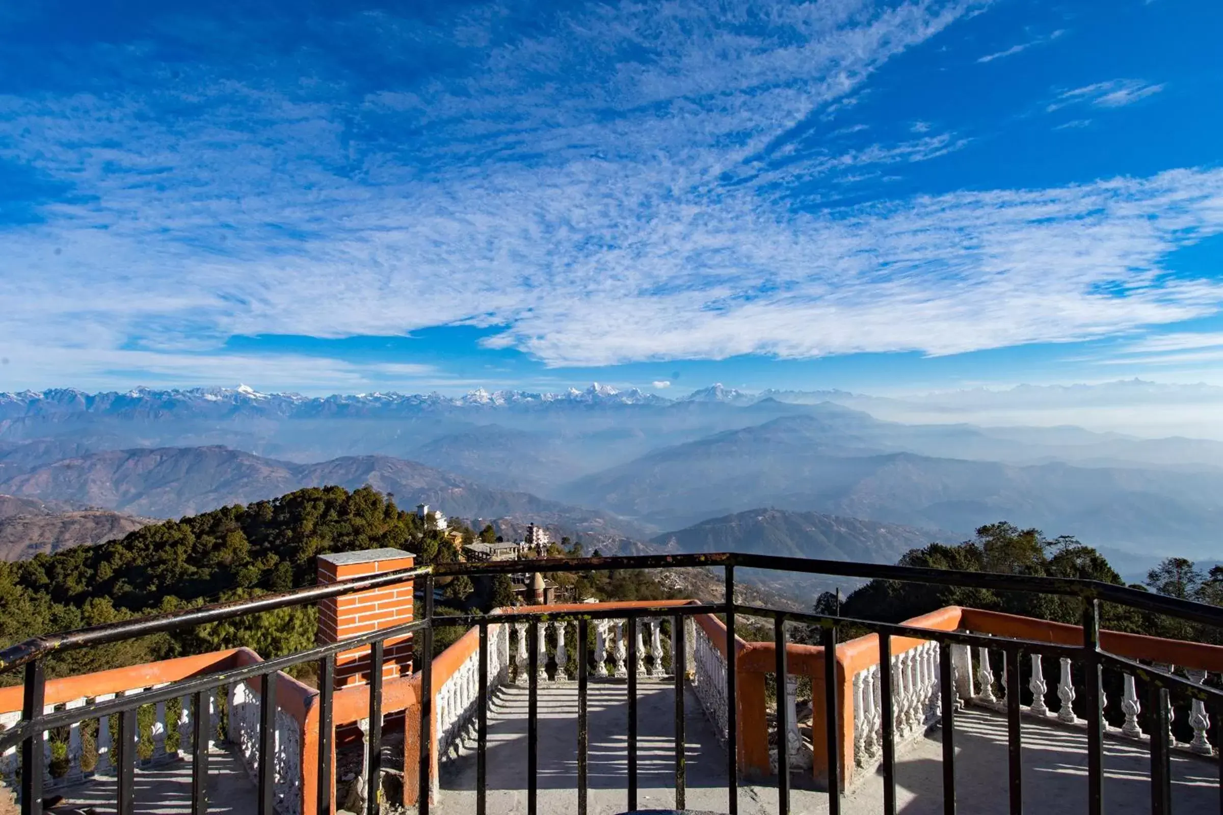 Mountain view, Balcony/Terrace in Peaceful Cottage & Cafe Du Mont