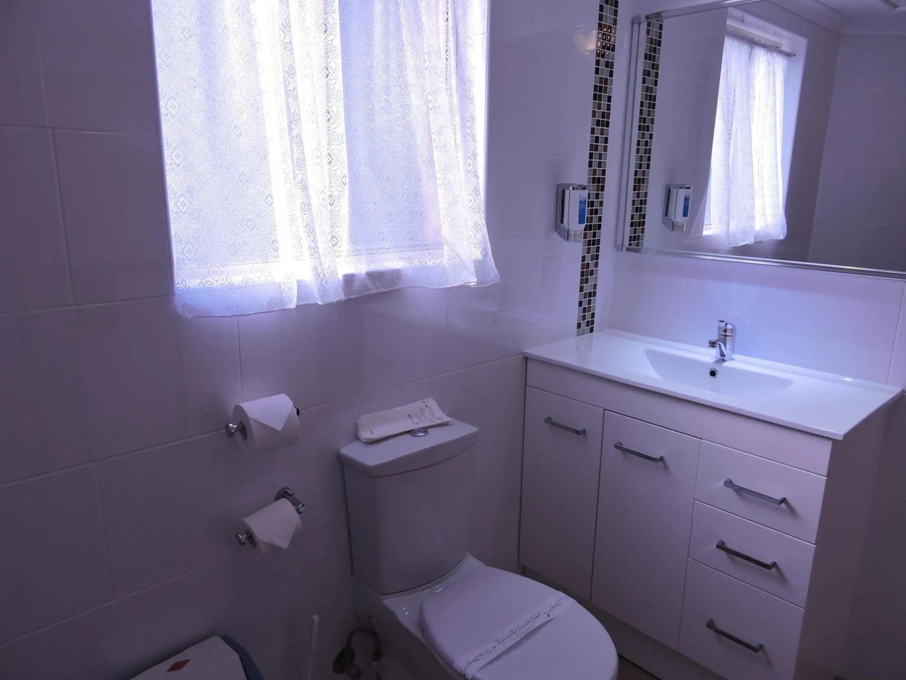 Bathroom in Acacia Snowy Motel