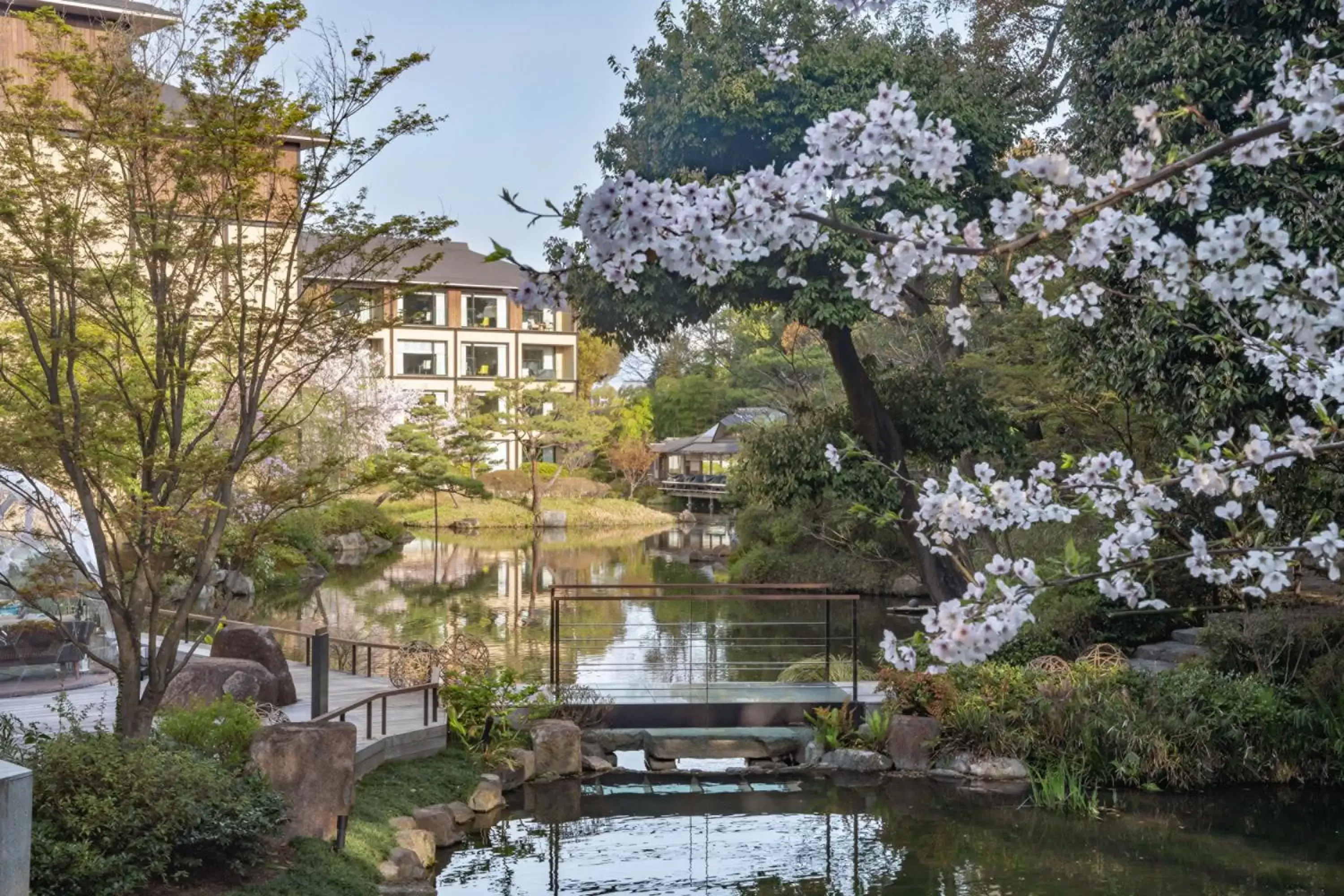 Garden, Property Building in Four Seasons Hotel Kyoto