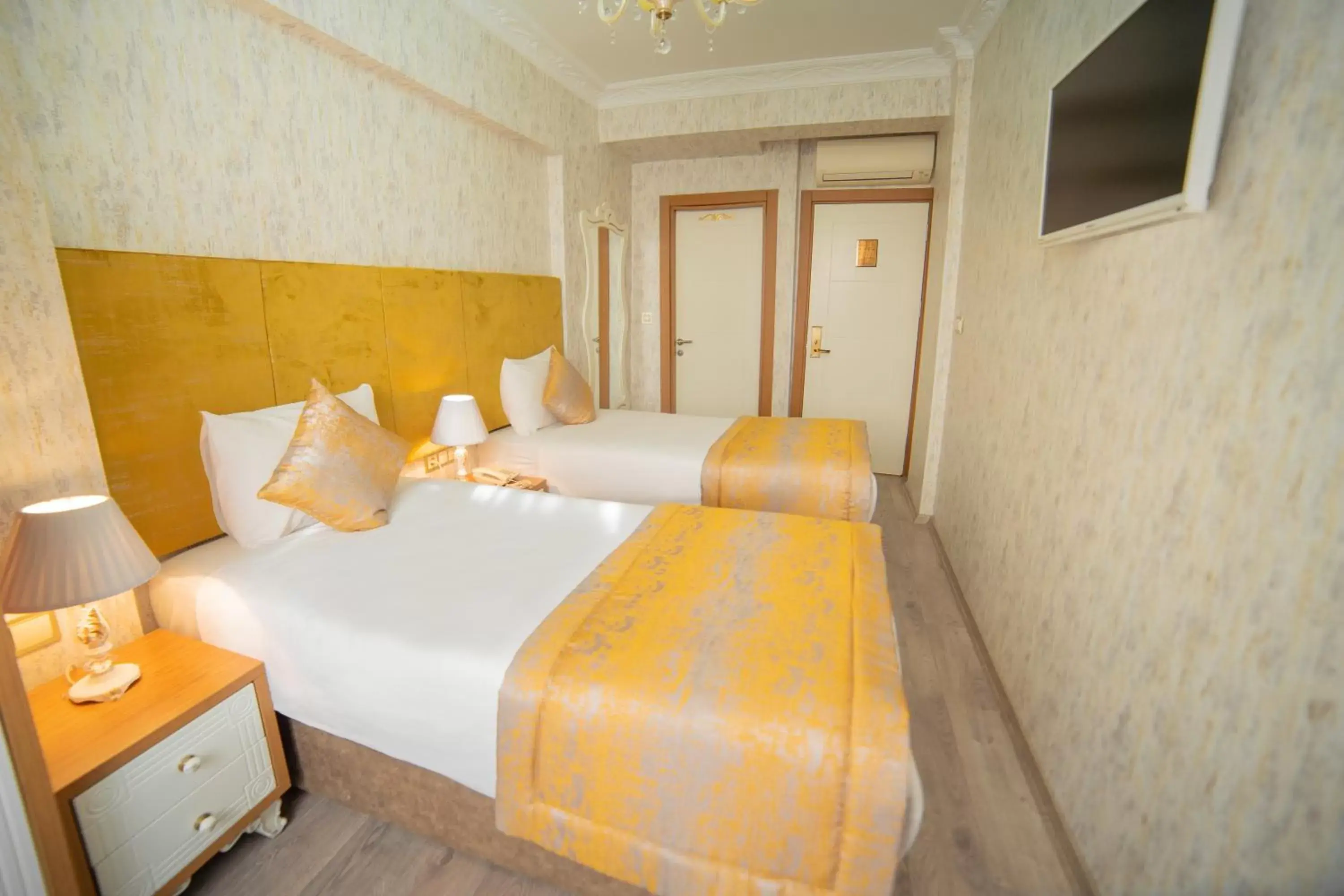 Bed in Miran Hotel