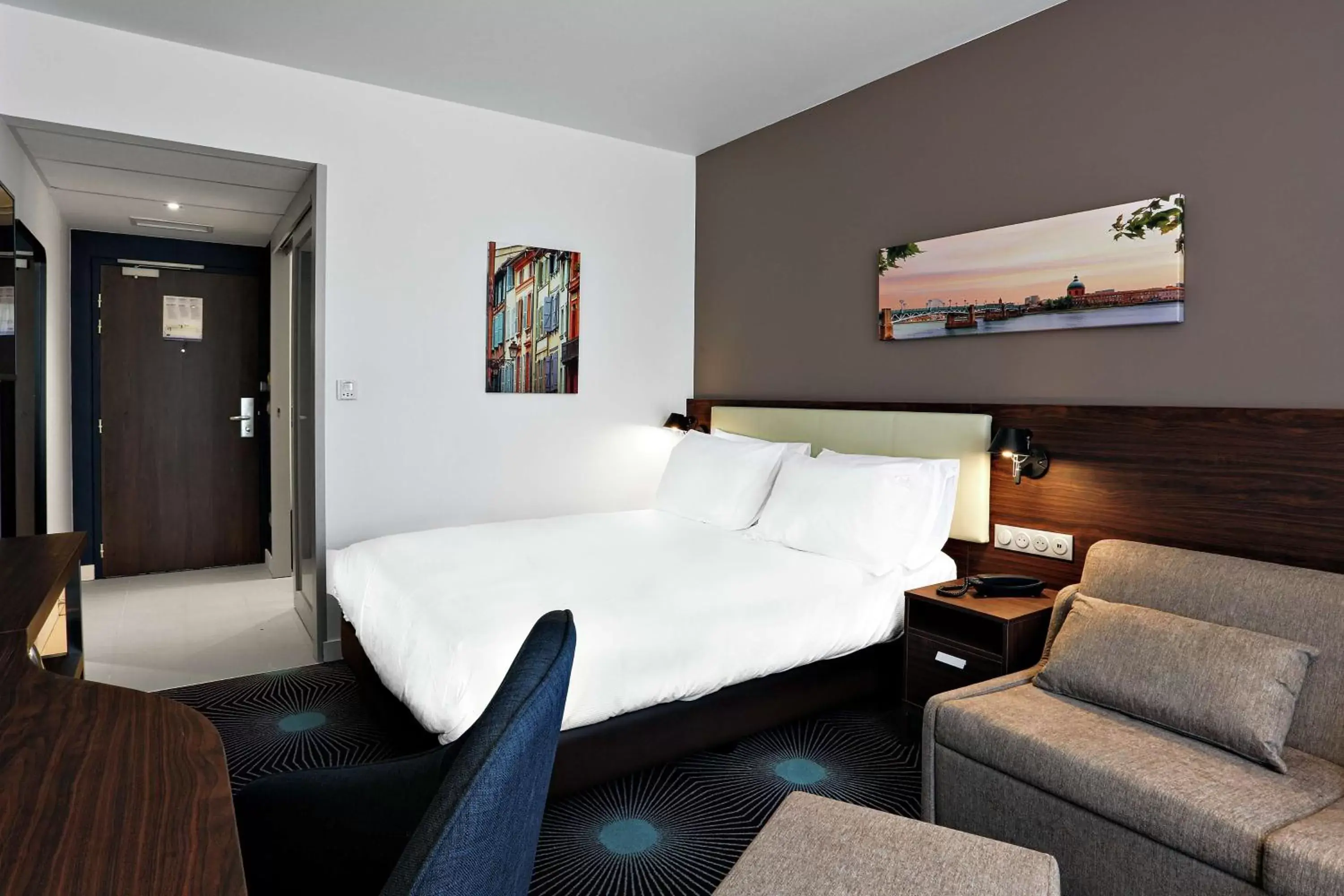 Bed in Hampton By Hilton Toulouse Airport