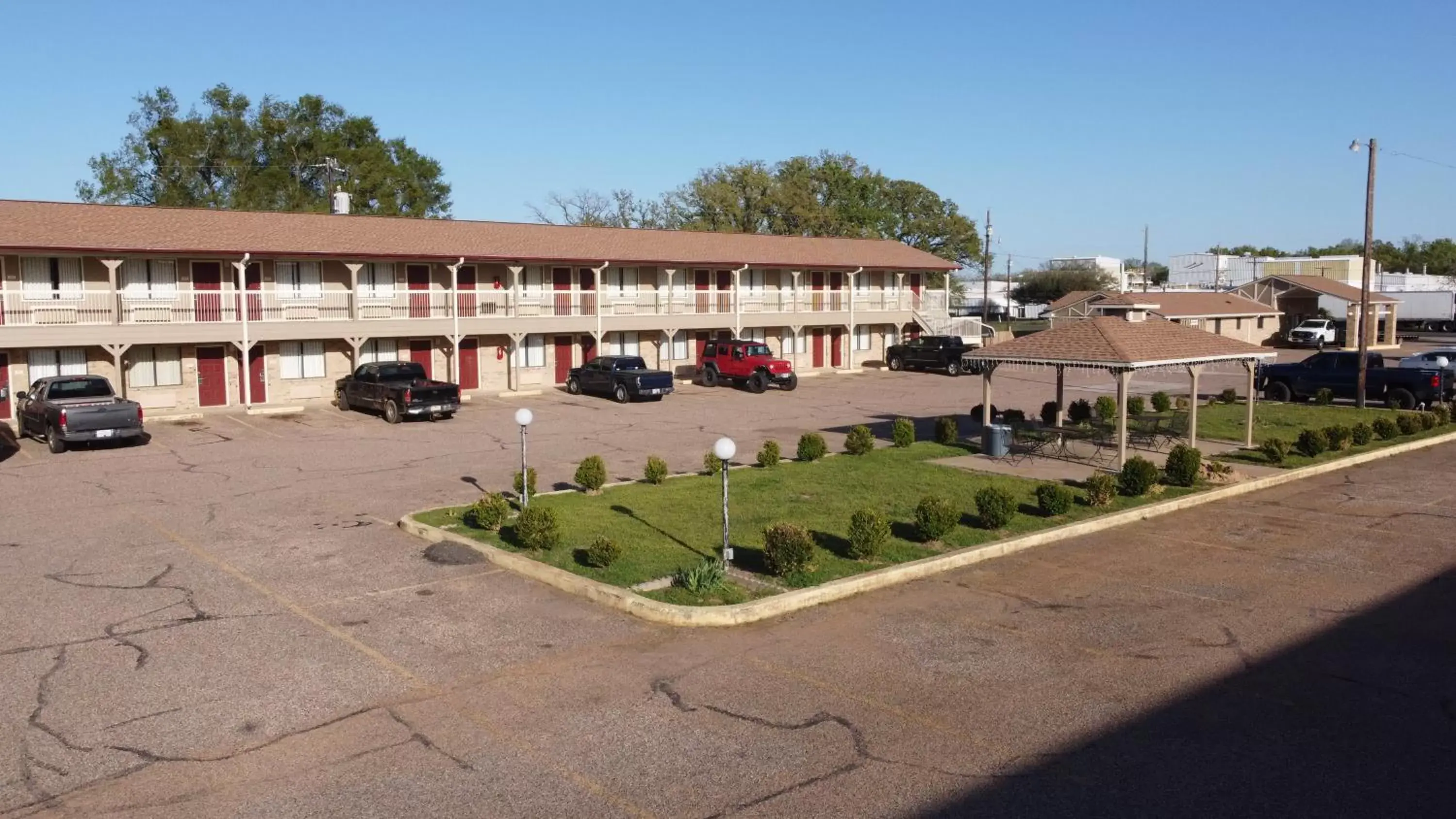 Property Building in Countryside Inn