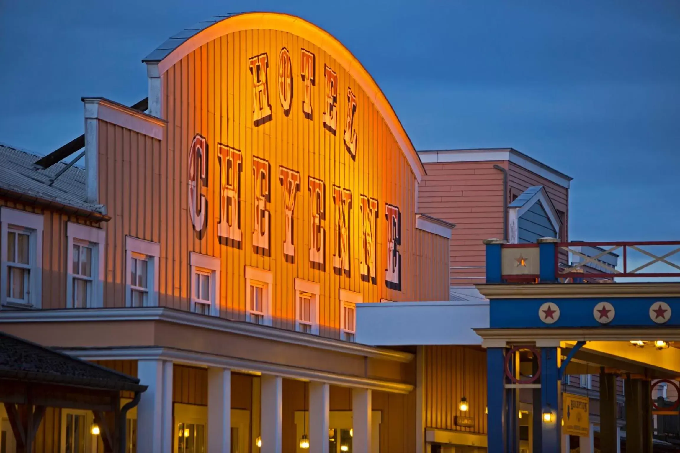 Facade/entrance, Property Building in Disney Hotel Cheyenne