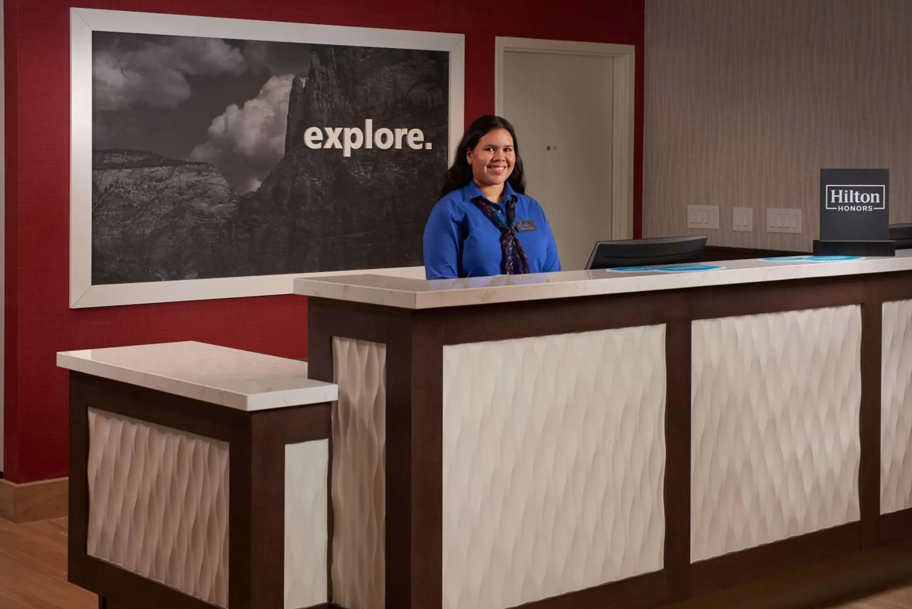 Lobby or reception in Hampton Inn & Suites Scottsdale On Shea Blvd Lobby or reception in Hampton Inn & Suites Scottsdale On Shea Blvd