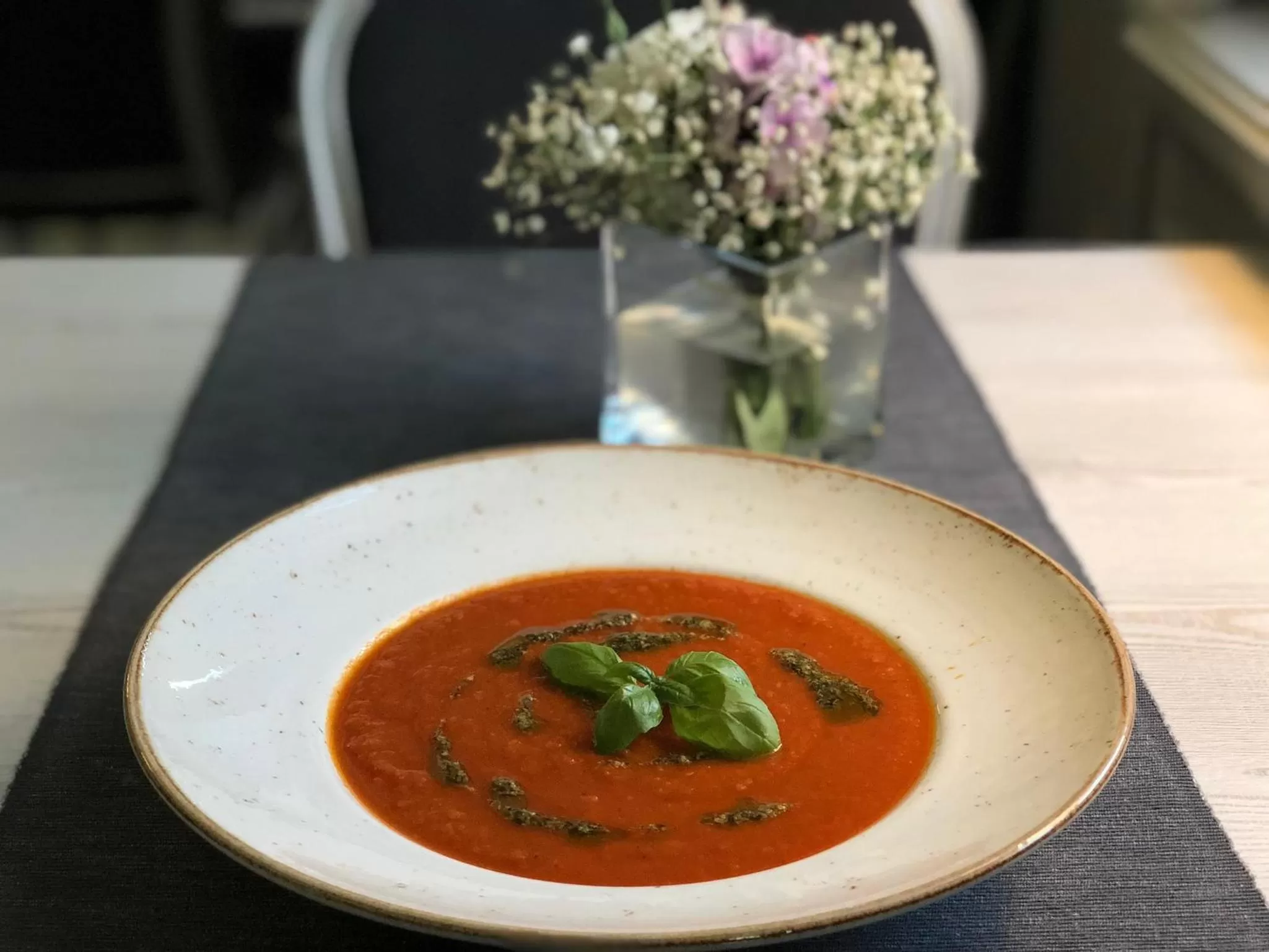 Food in Hotel Garden