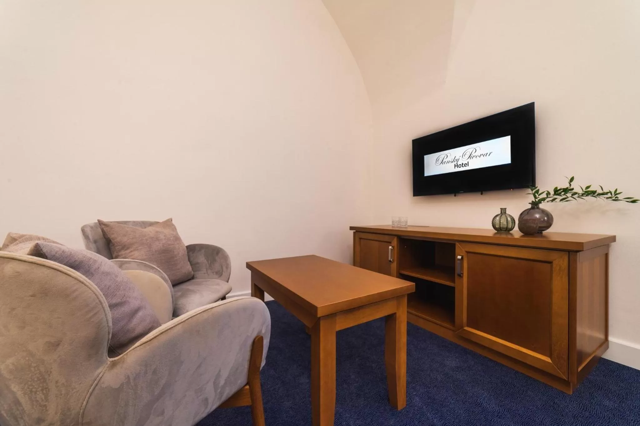 TV and multimedia in Hotel Panský Pivovar