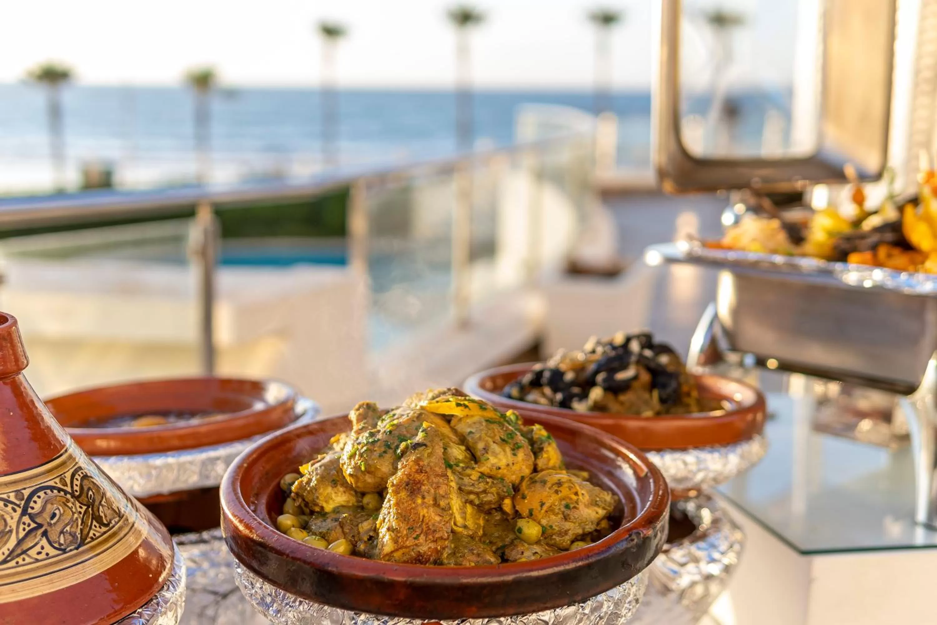 Food in Grand Mogador Sea View & Spa