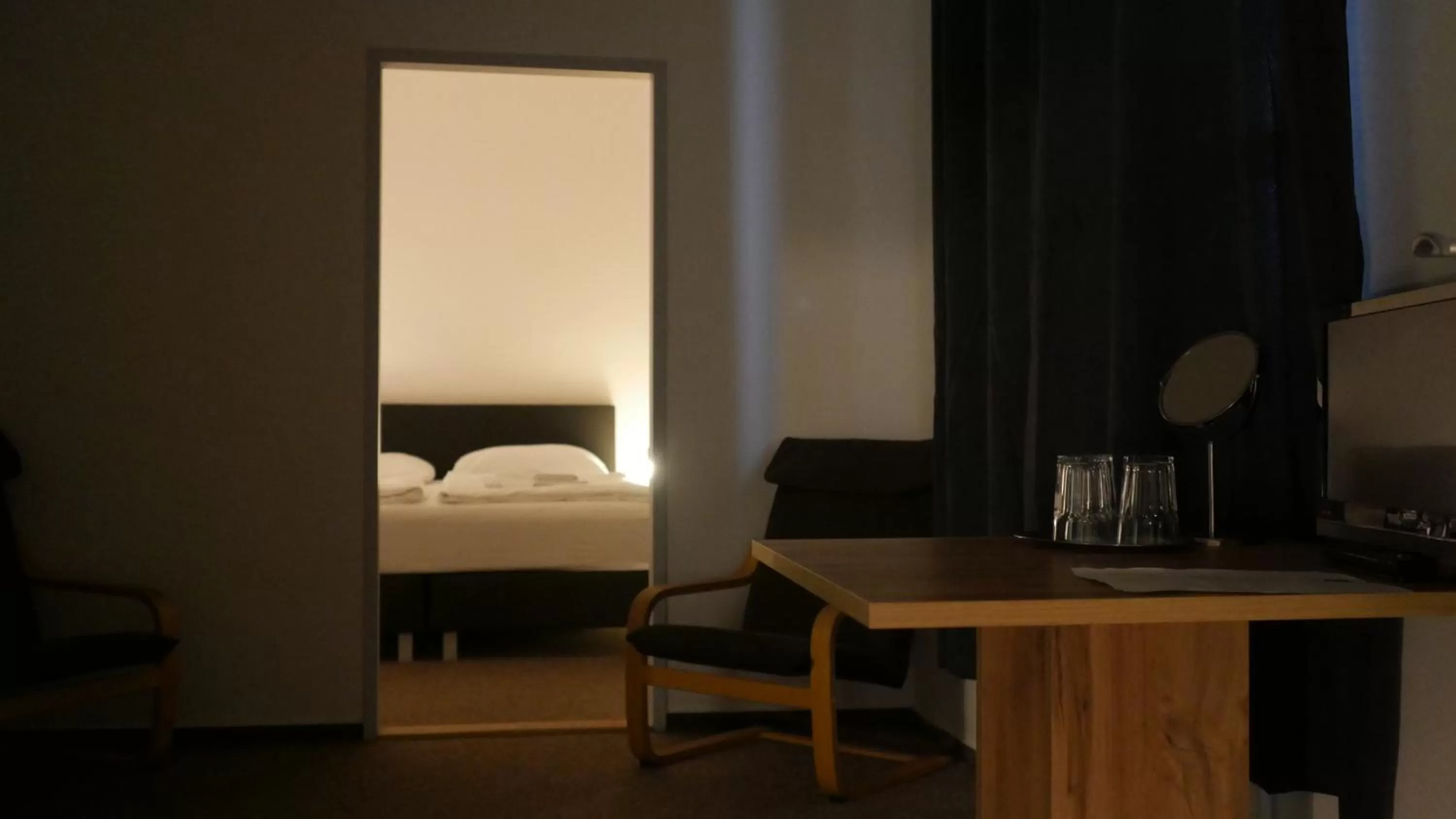 Bed in Hotel Bílý Koníček