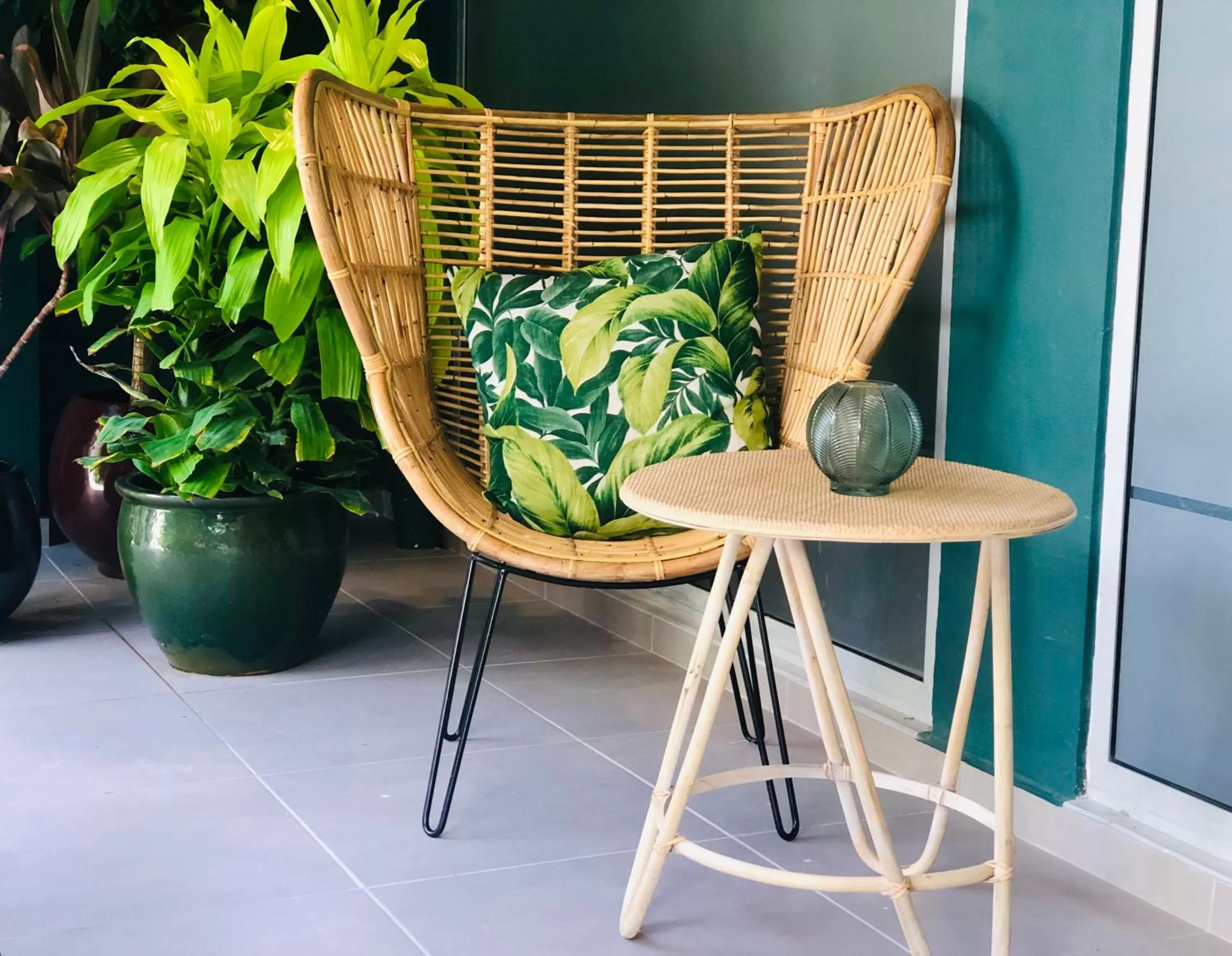 Patio in Centr'Hotel