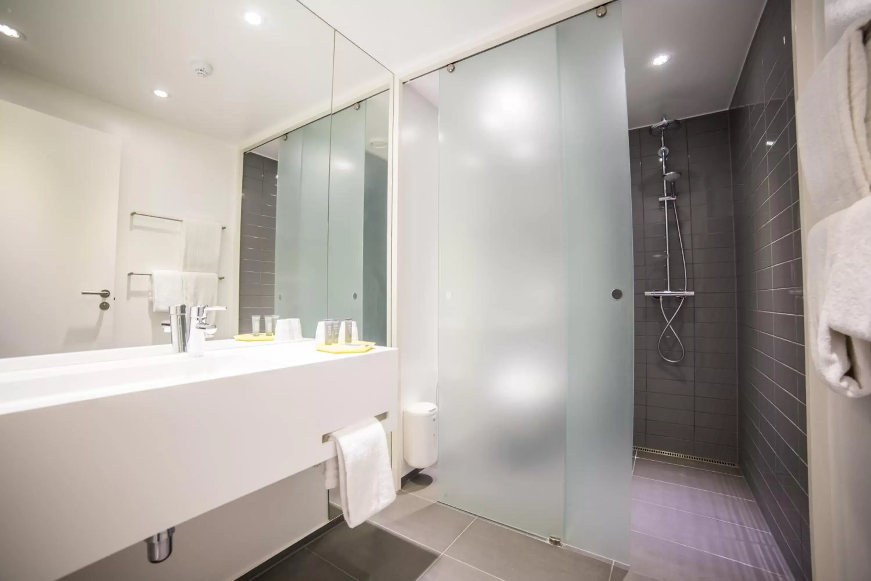 Shower, Bathroom in Comwell Aarhus Dolce by Wyndham