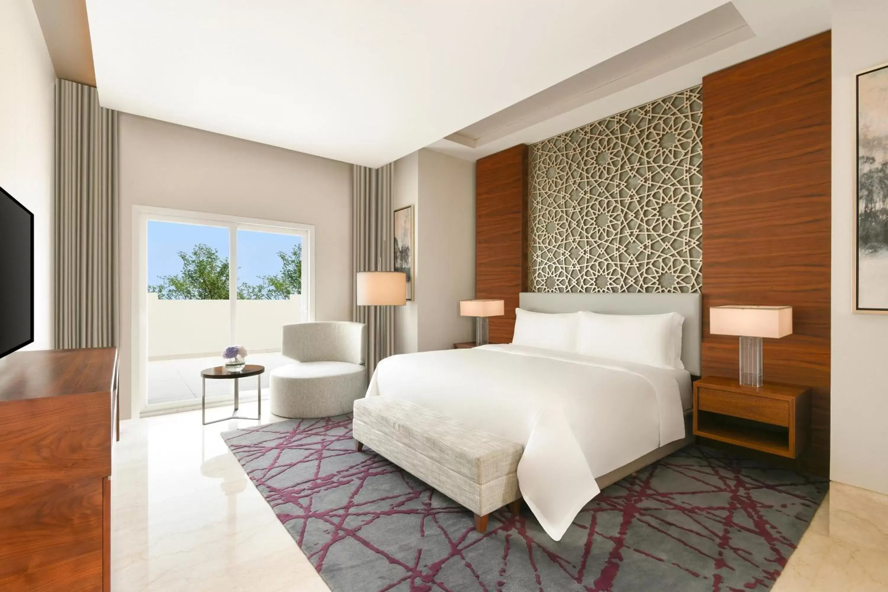 Bedroom, Bed in Al Messila, A Luxury Collection Resort & Spa, Doha