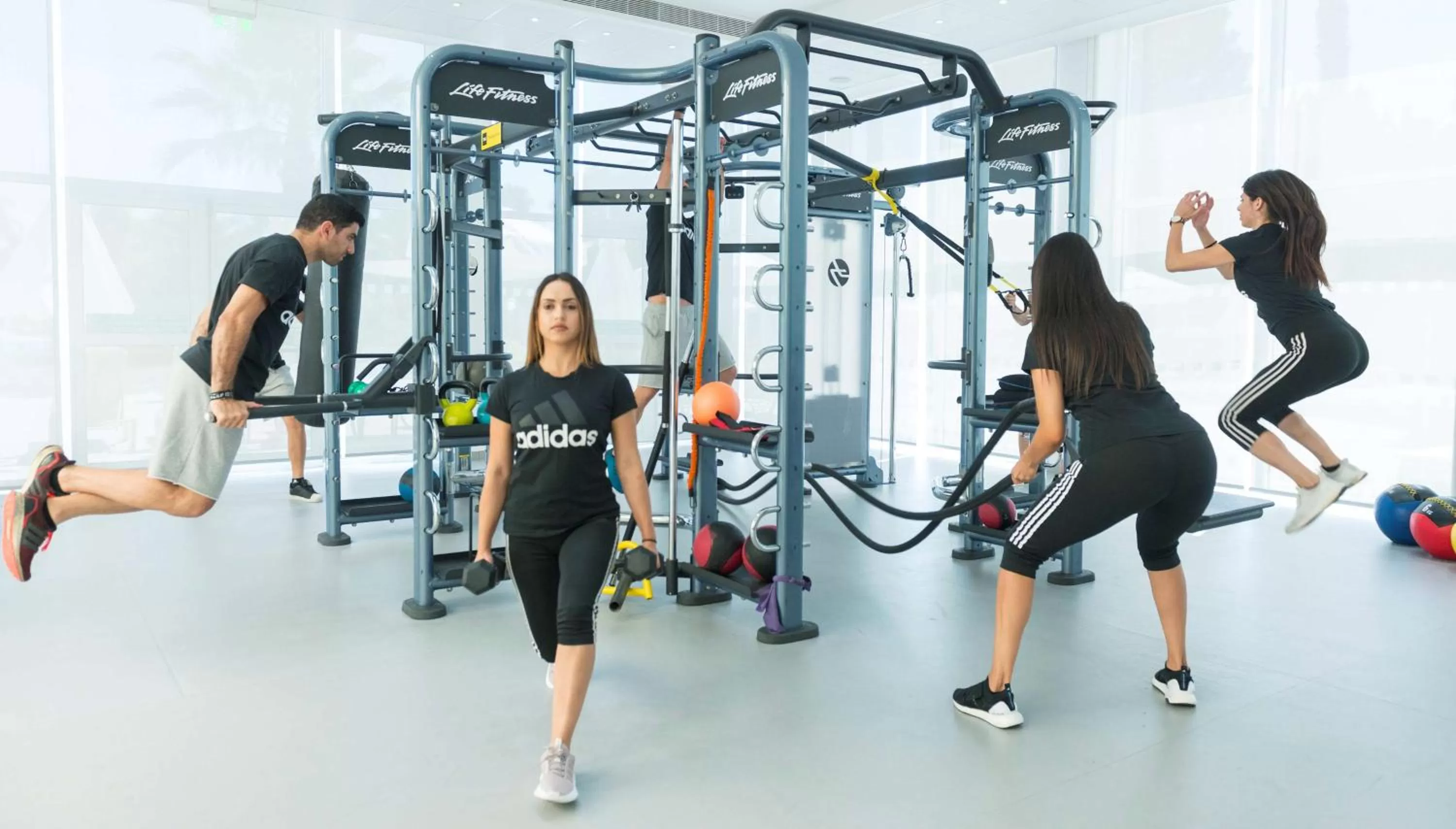 Fitness centre/facilities in Hilton Nicosia