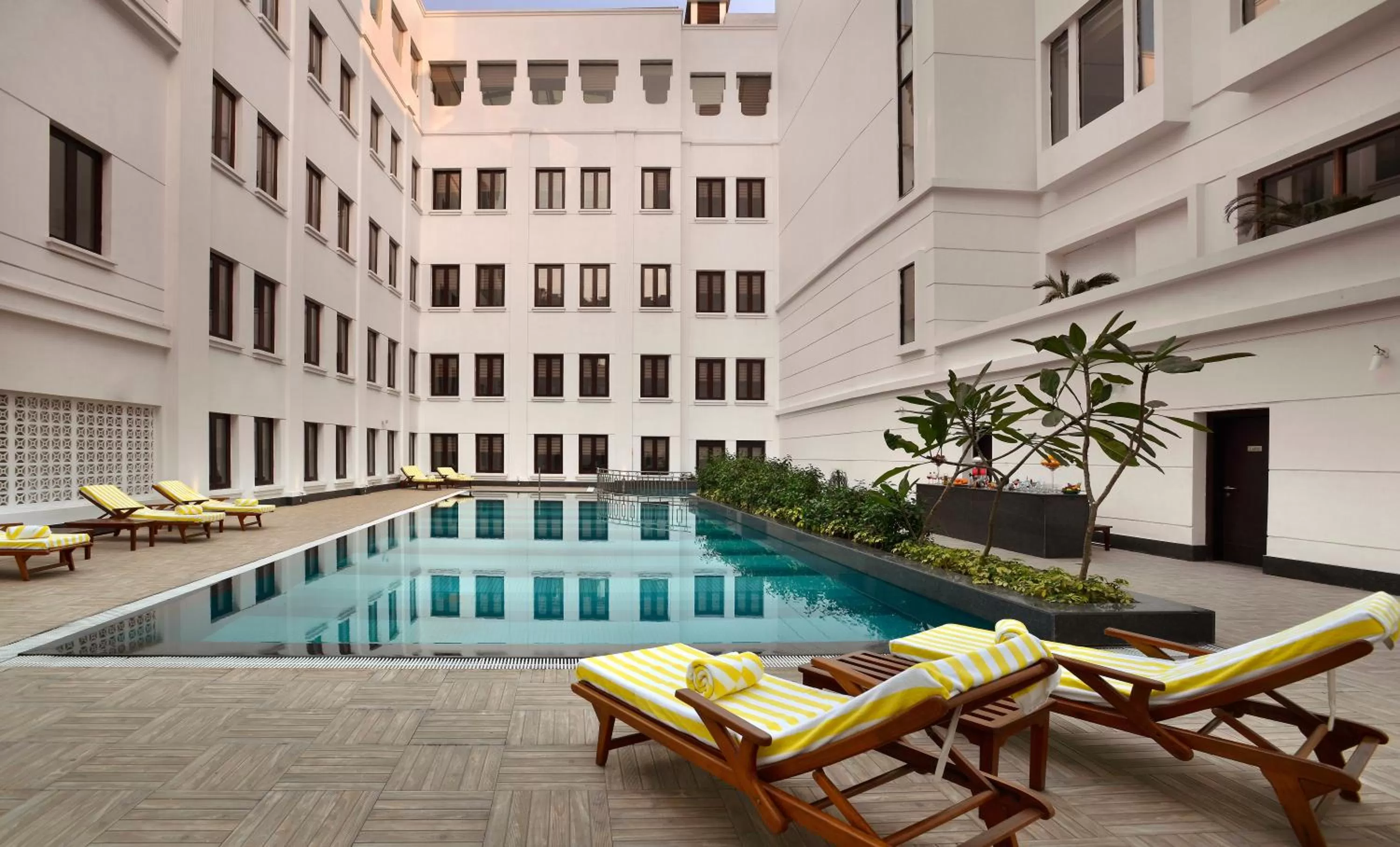 Swimming pool in The Lalit Great Eastern Kolkata