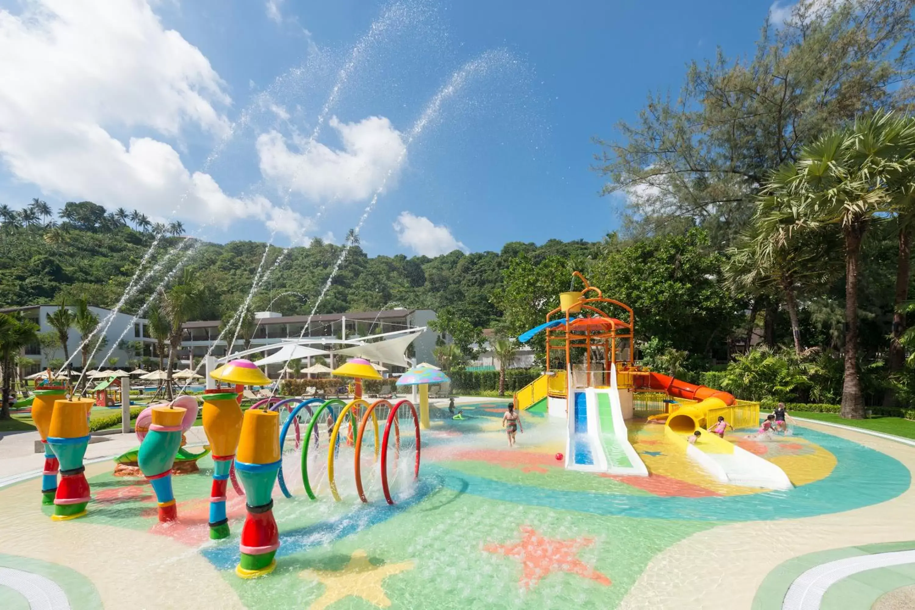 Swimming pool, Water Park in Katathani Phuket Beach Resort - SHA Extra Plus