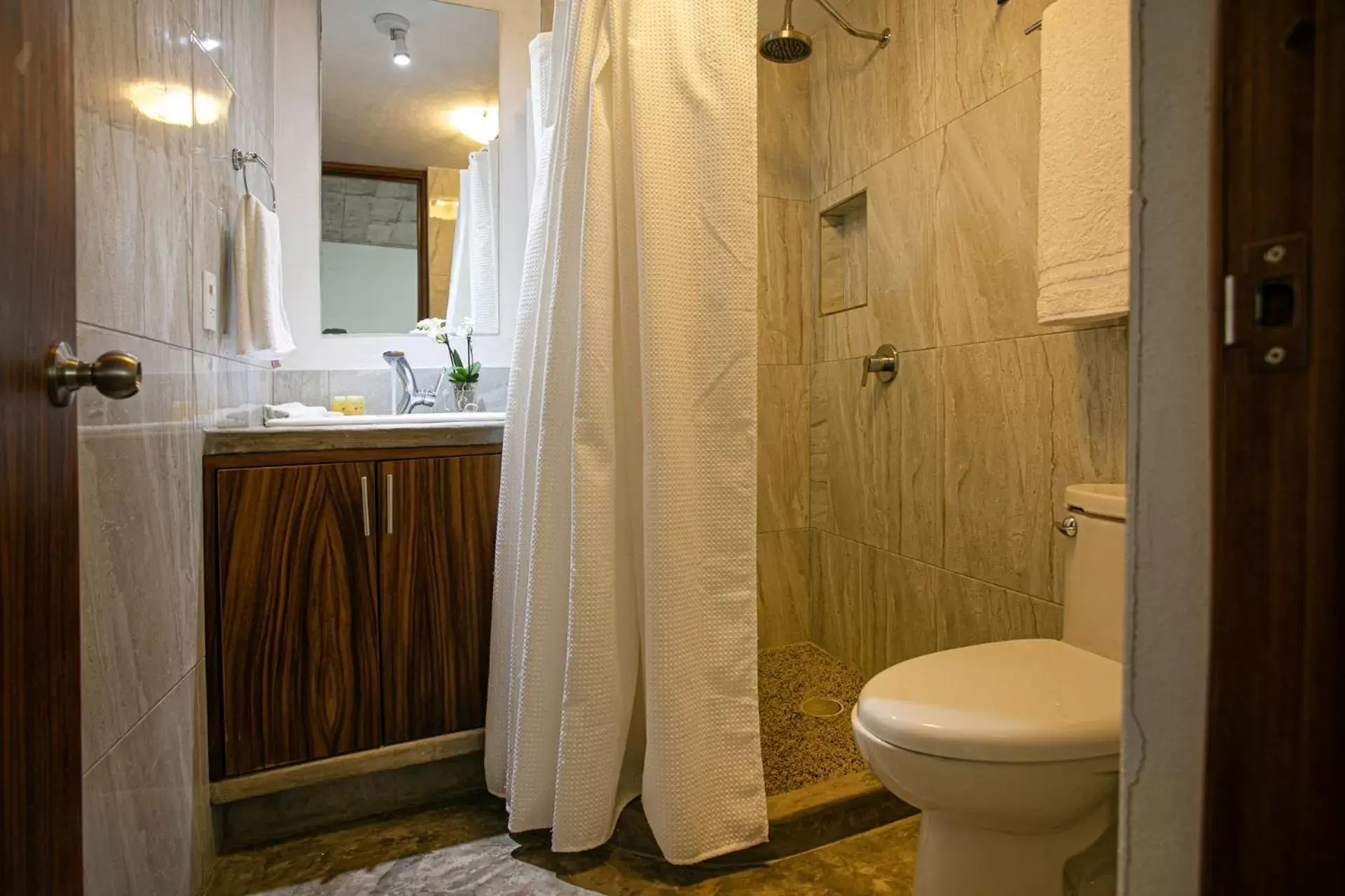 Shower, Bathroom in Casitas Miramar Puerto Vallarta Malecón