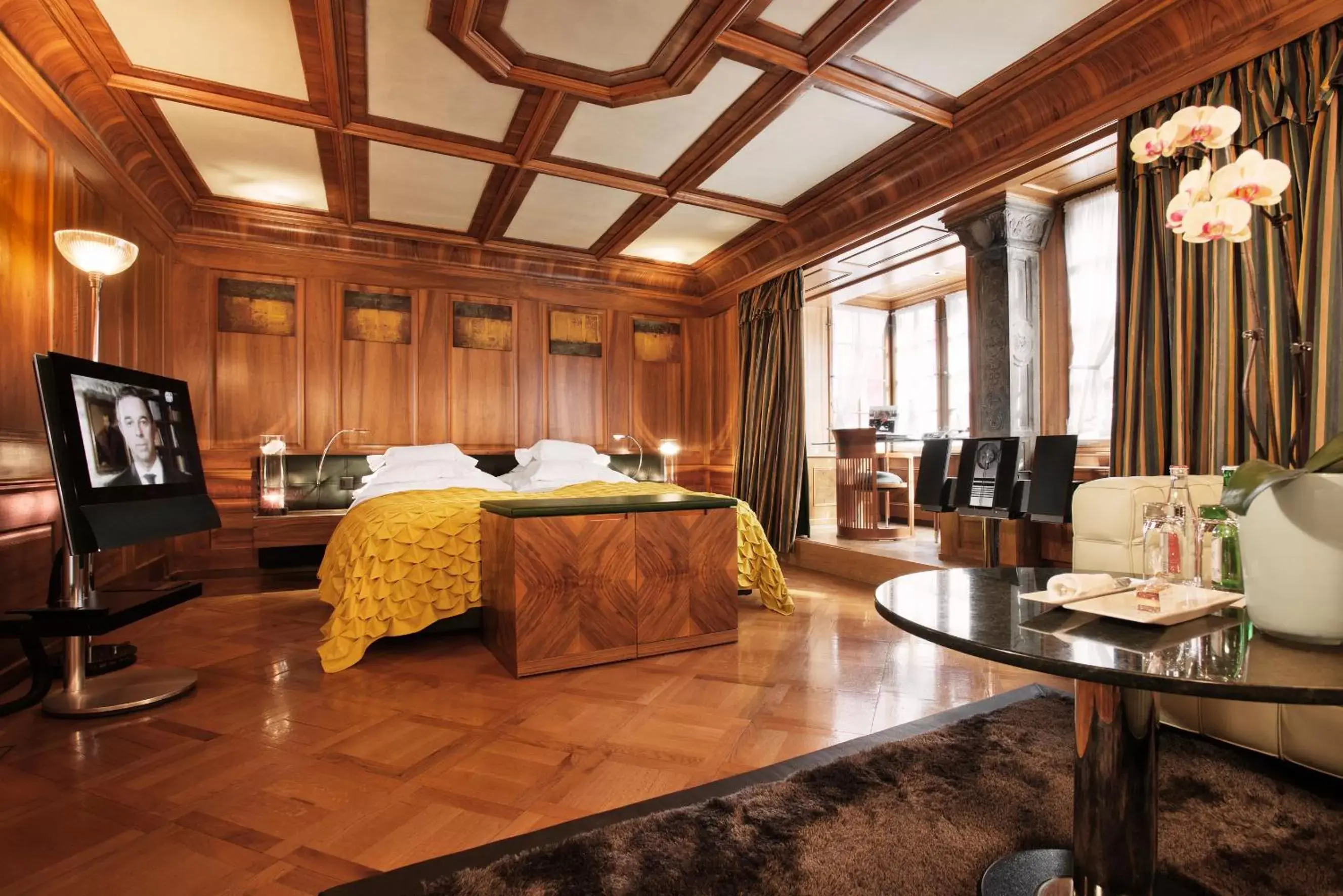 Photo of the whole room in Widder Hotel - Zurichs luxury hideaway