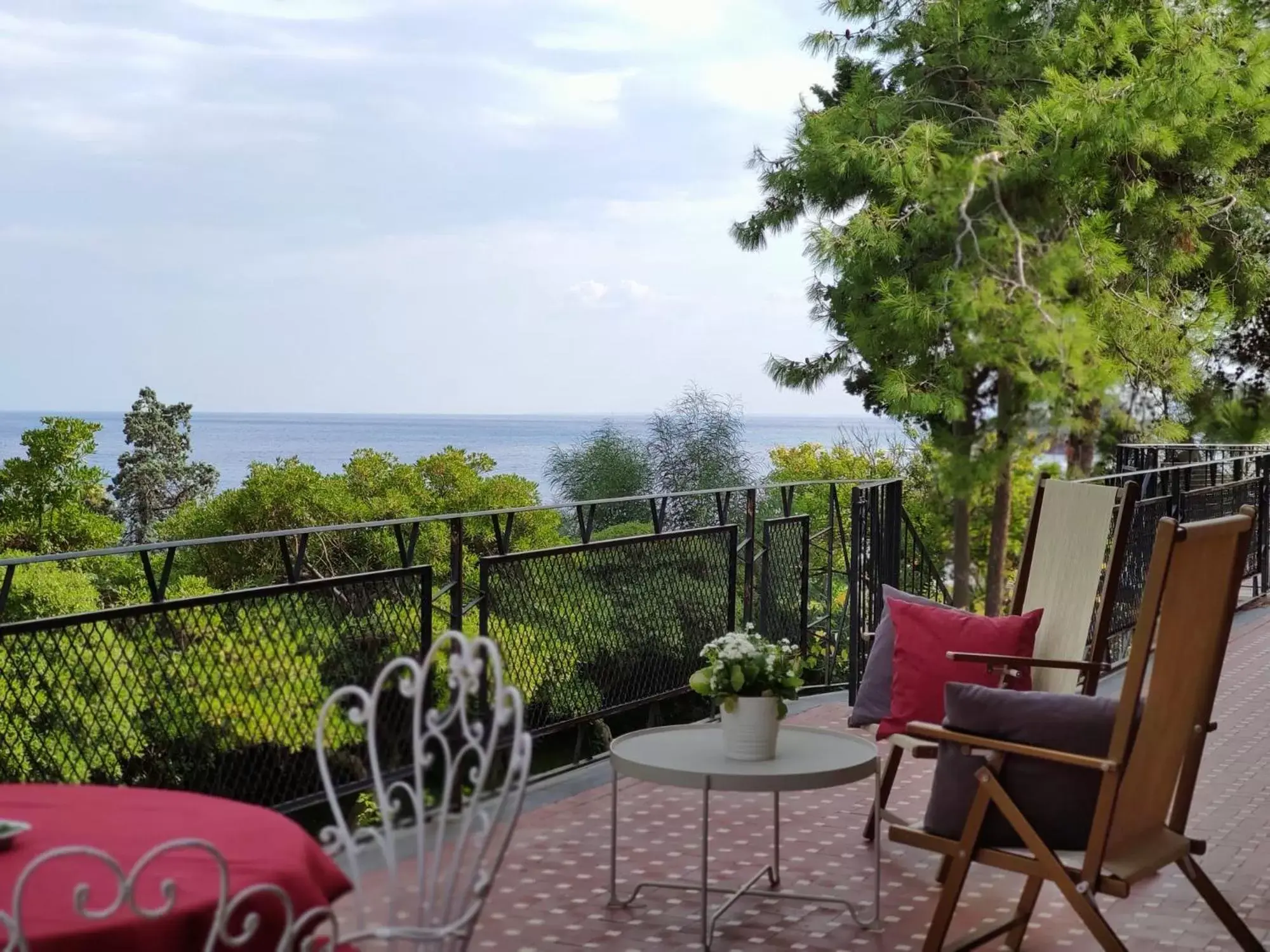 Balcony/Terrace in Villa delle Palme